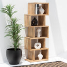 Luxe Stack Shelf Mango Wood Handmade - Art and craft furniture 