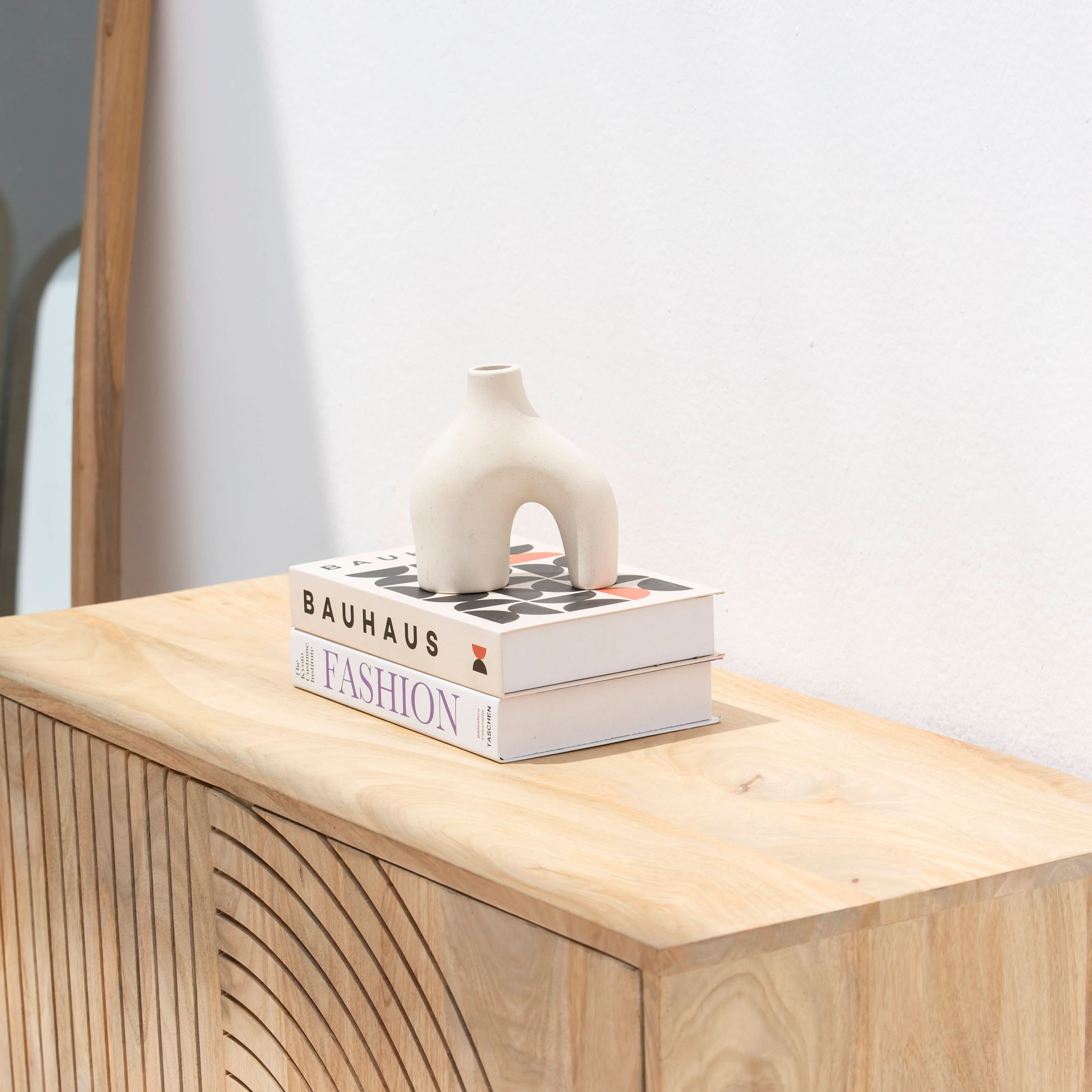 AURA MANGO WOOD TWO DOOR SIDEBOARD - Art and craft furniture 