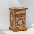 Painted Bed side table - Art and craft furniture 