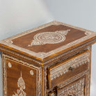 Painted Bed side table - Art and craft furniture 