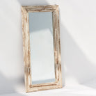 Rustic Finish Mirror Frame Muilt Colour - Art and craft furniture 
