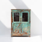 Antique Glass Door Mirror - Art and craft furniture 