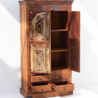 Antique two door and four drawer Cabinet - Art and craft furniture 
