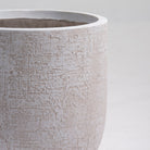 ORLIA WHITE PLANTER - Art and craft furniture 