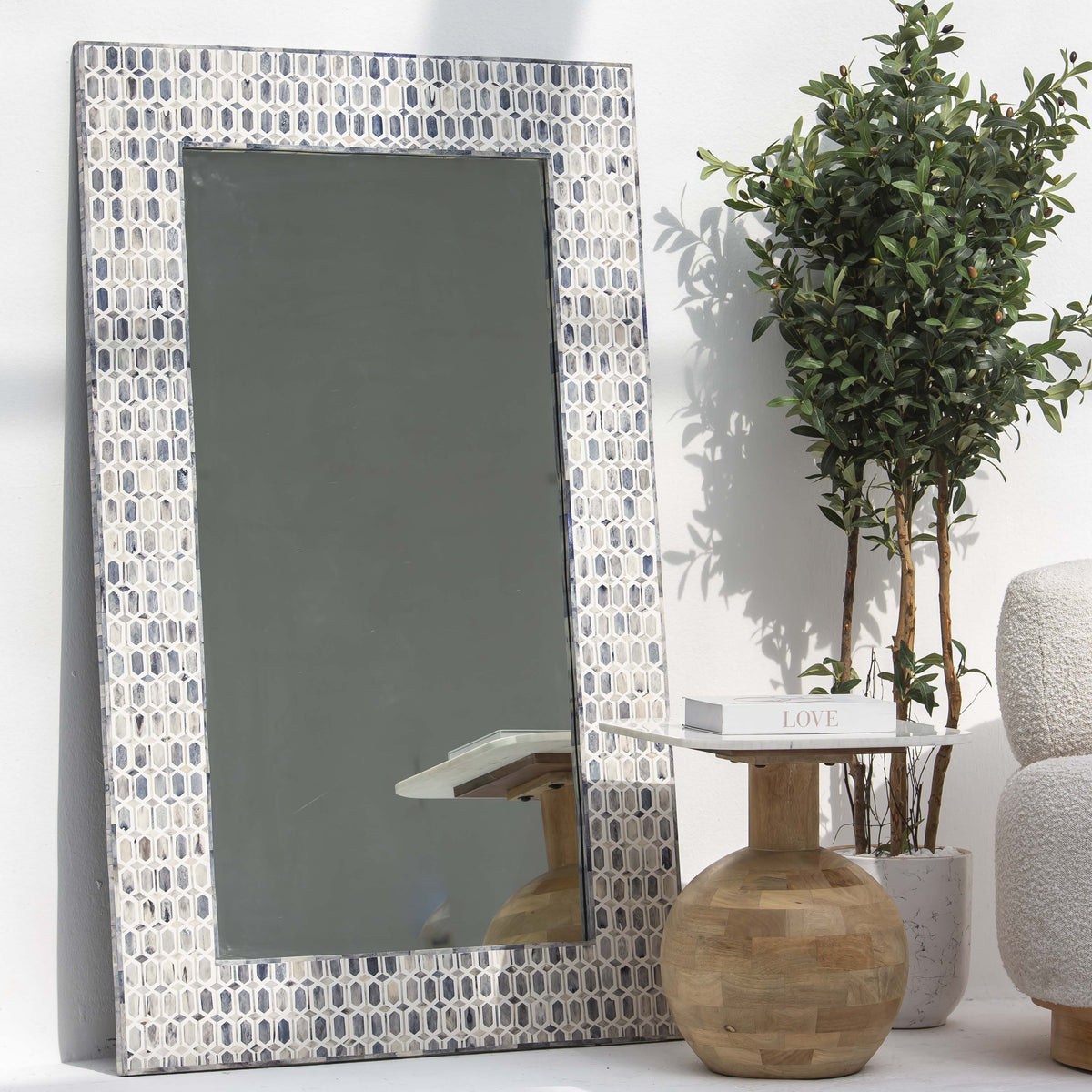 BLUESHELL RECTANGLE MIRROR FRAME