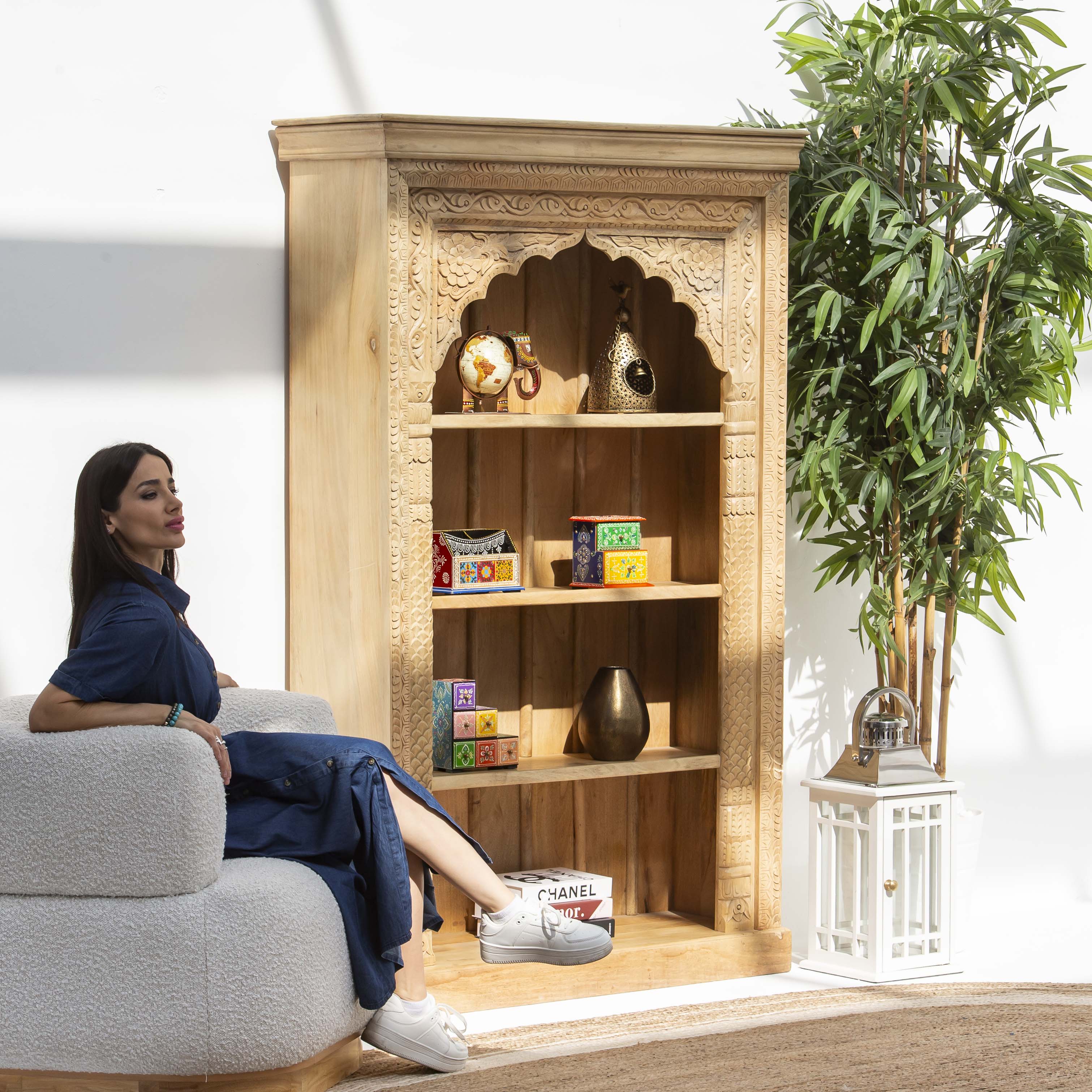 DUBLIN MEHRAB OPEN BOOKSHELF