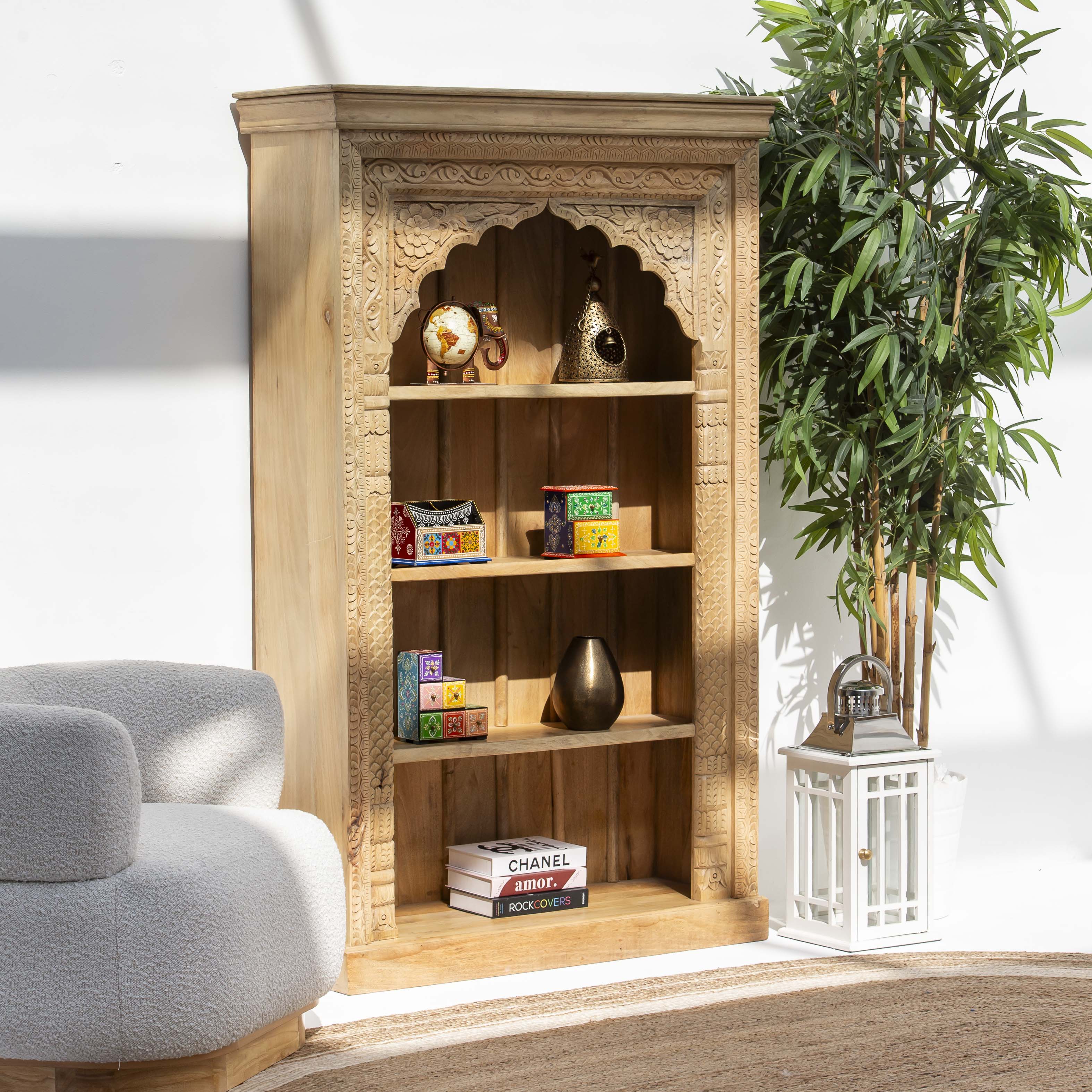 DUBLIN MEHRAB OPEN BOOKSHELF