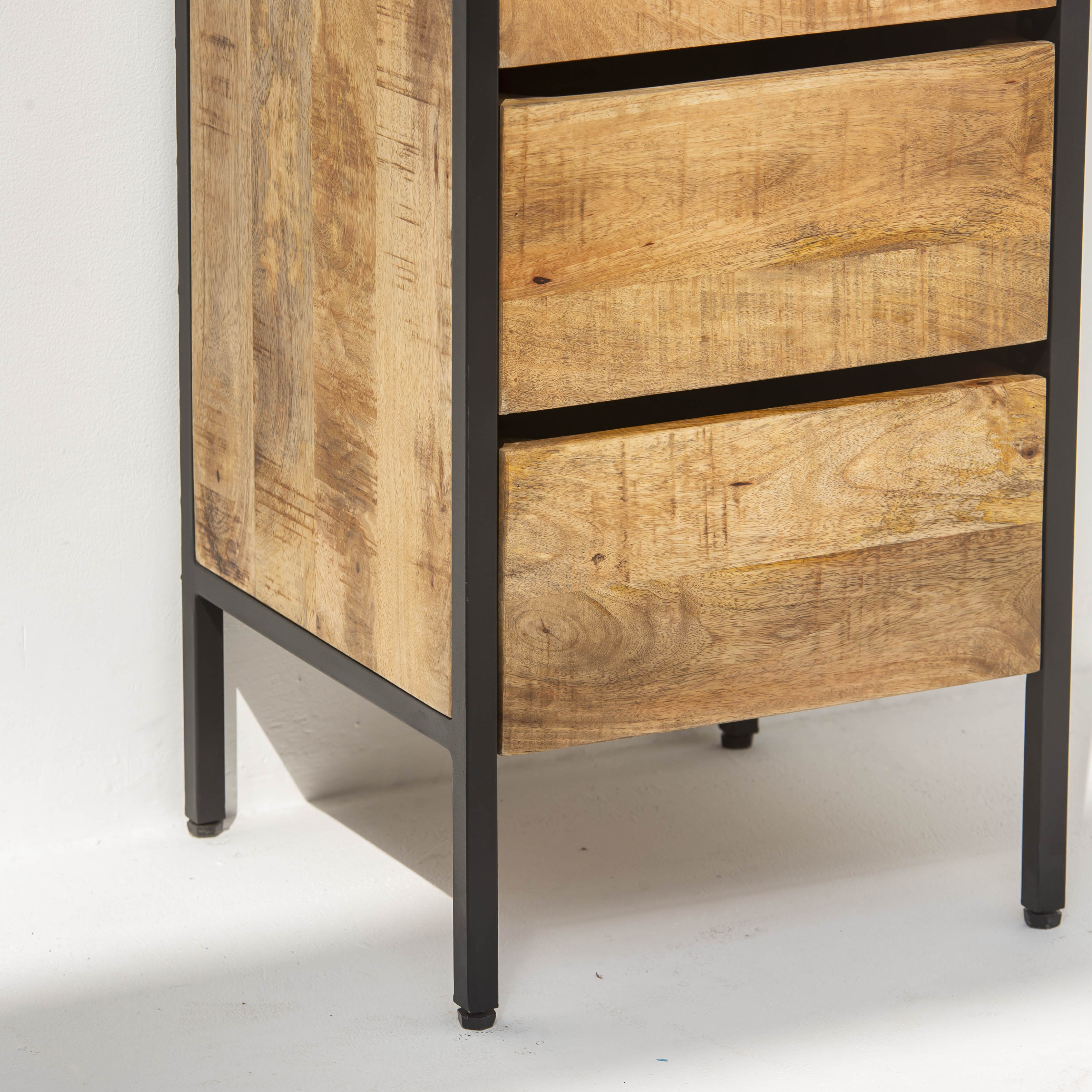 STEELWOOD THREE DRAWER BOOKSHELF