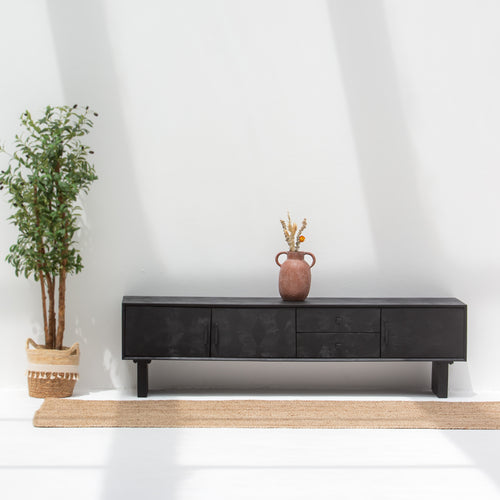 BARMER WOODEN TV STAND