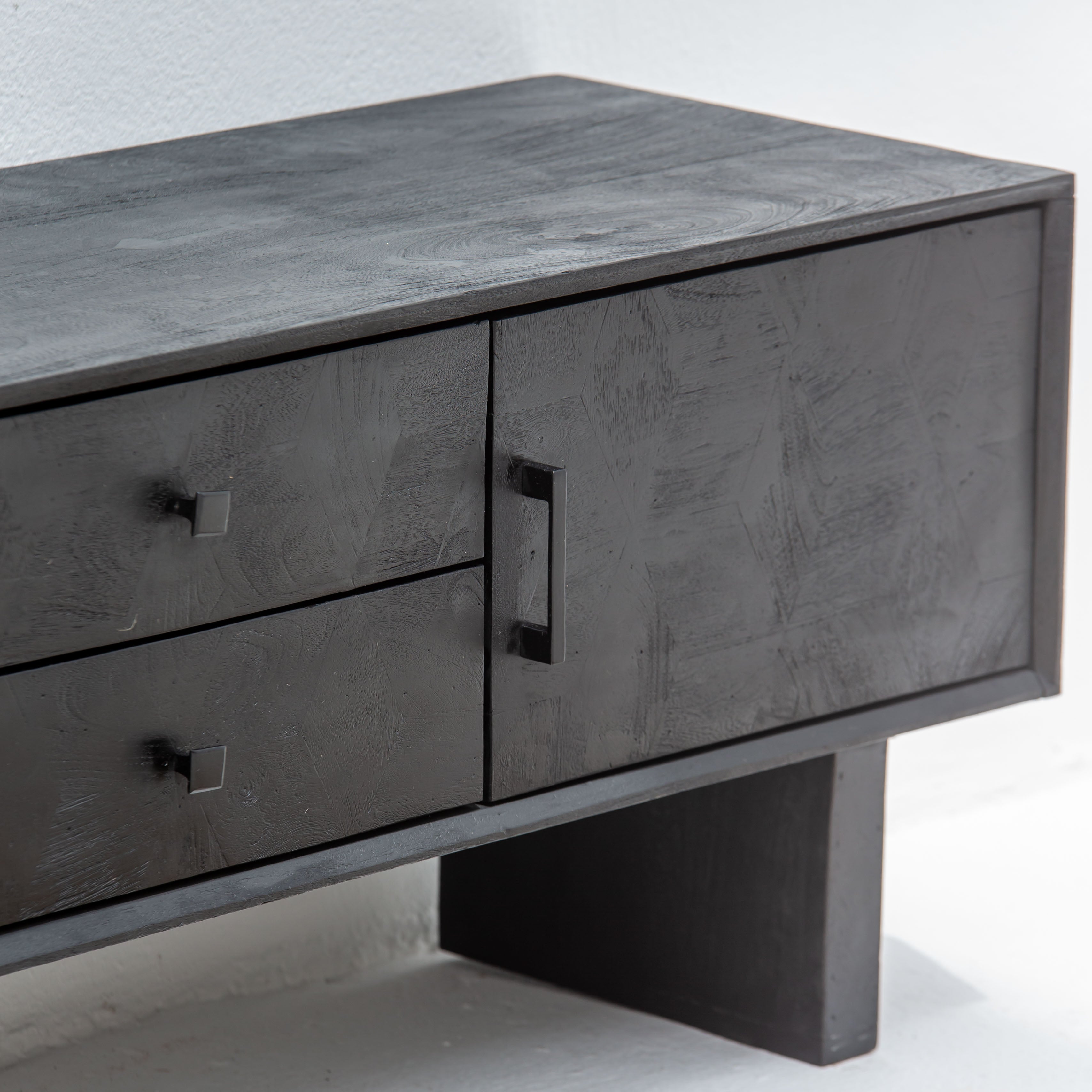 BARMER WOODEN TV STAND