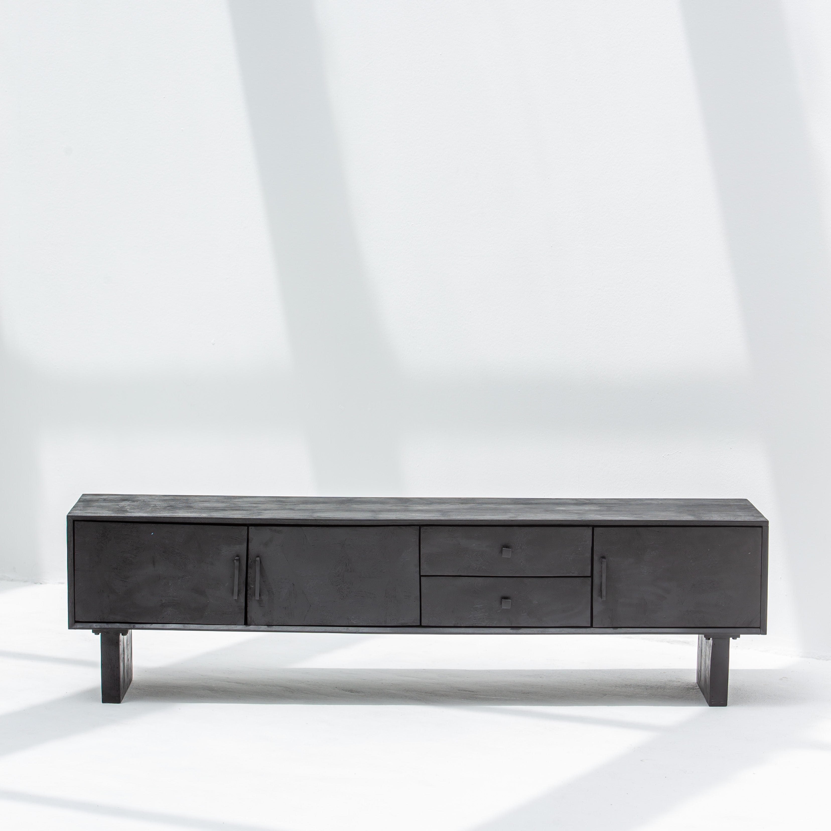 BARMER WOODEN TV STAND