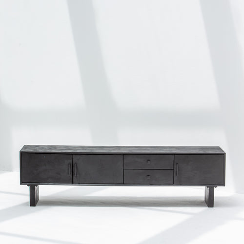 BARMER WOODEN TV STAND