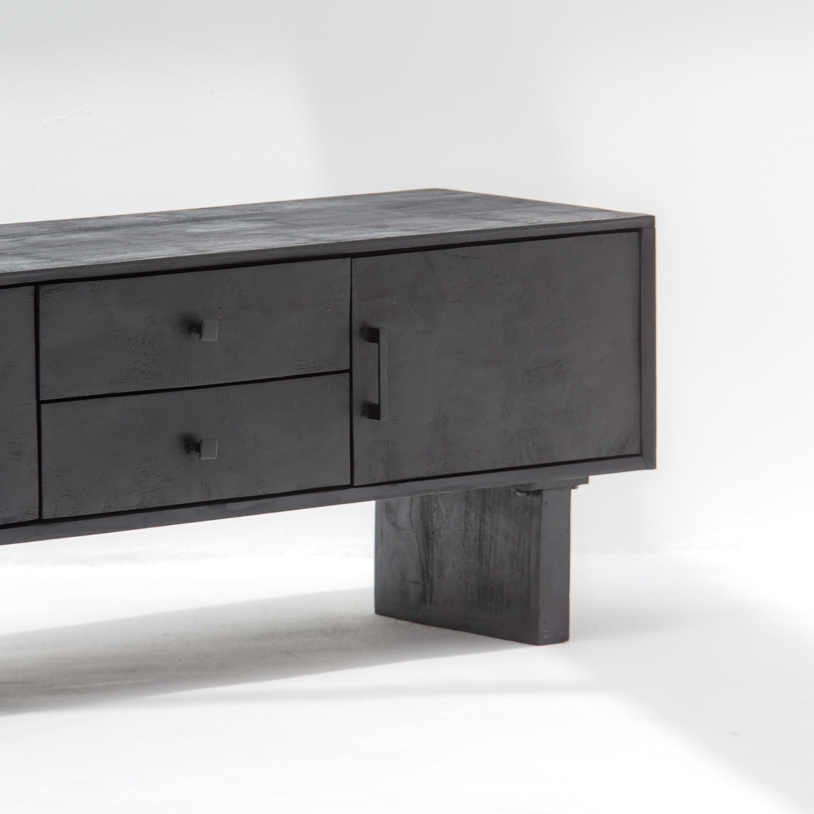 BARMER WOODEN TV STAND