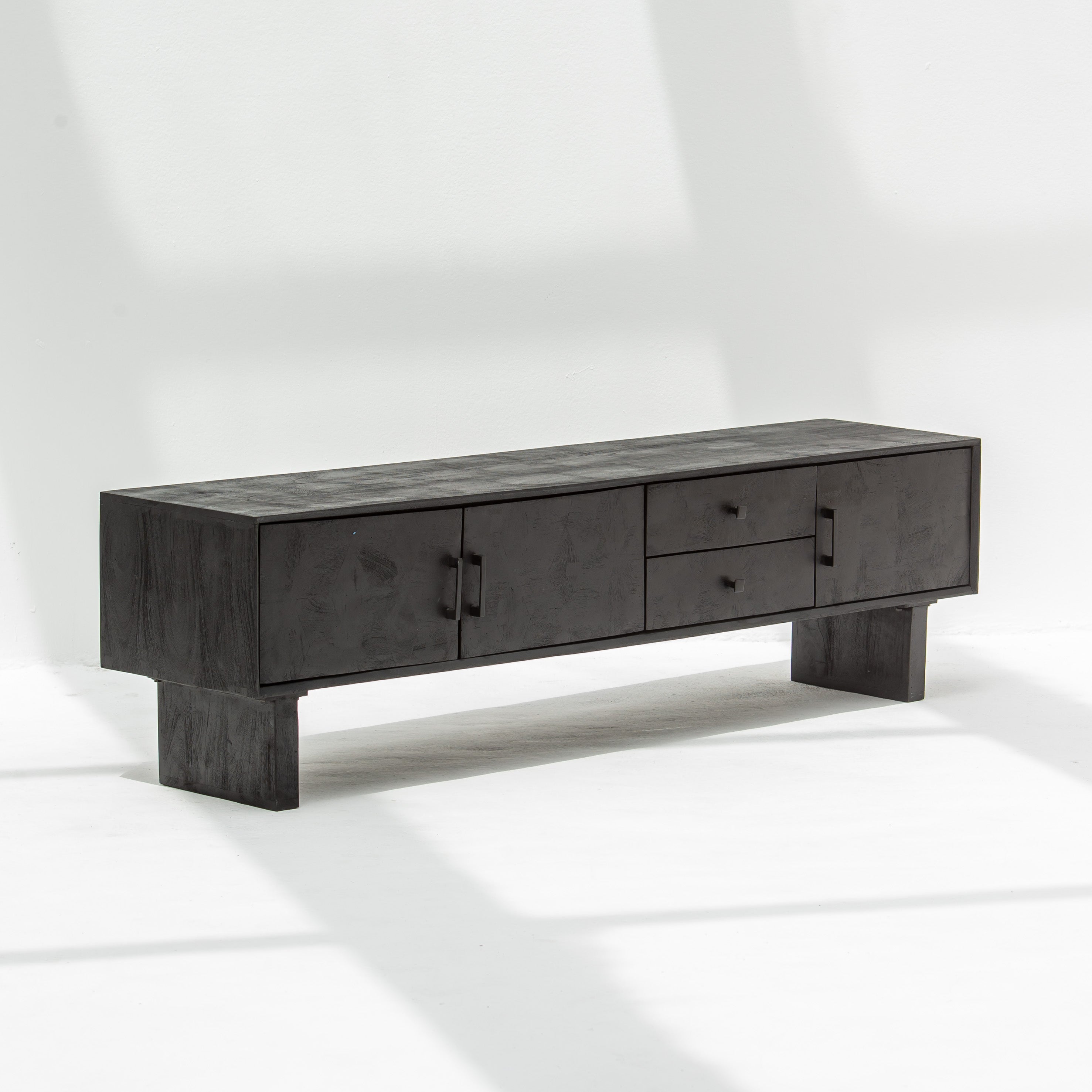 BARMER WOODEN TV STAND