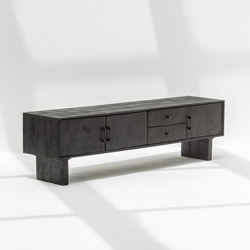 BARMER WOODEN TV STAND