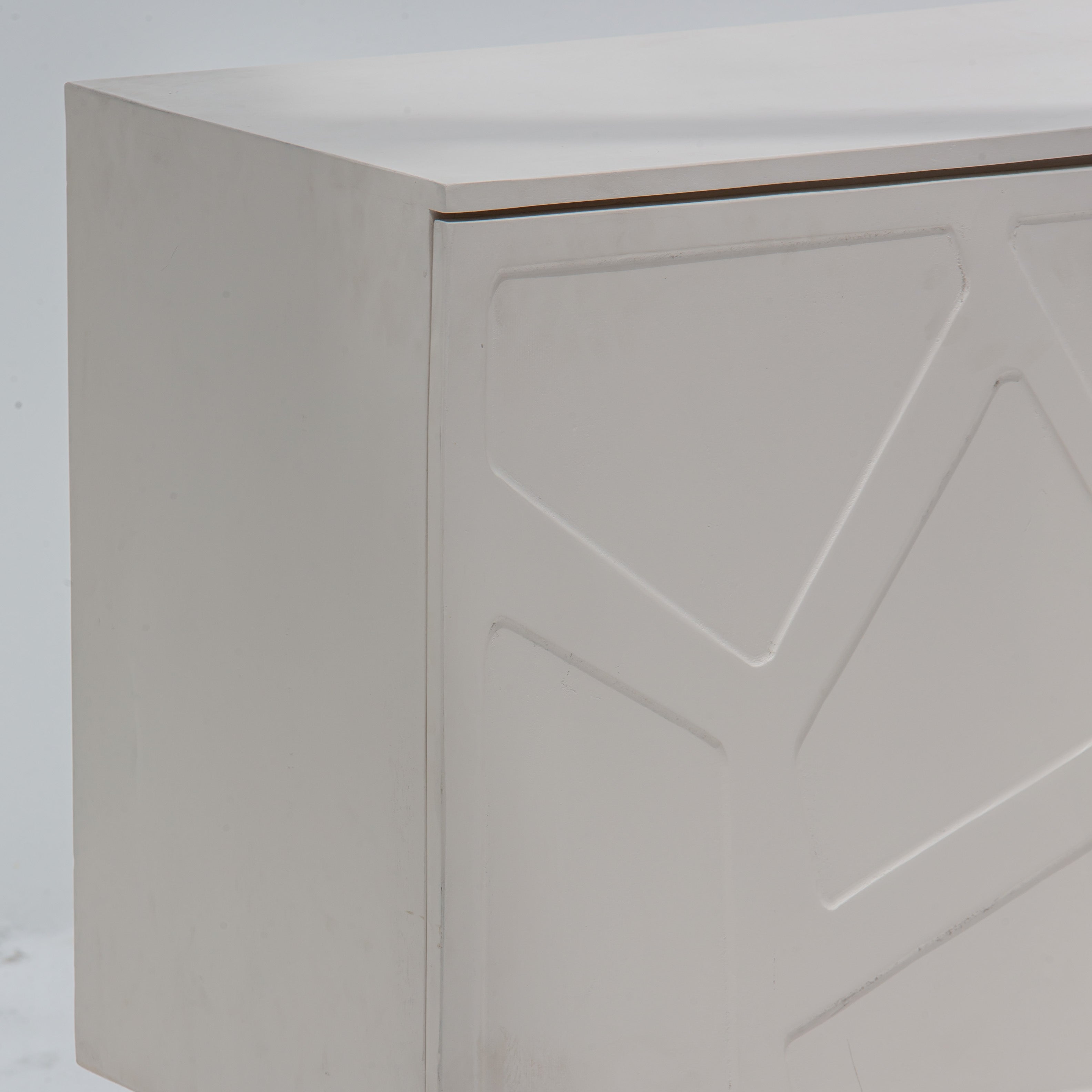 DANISH WOODEN THREE DOOR SIDEBOARD