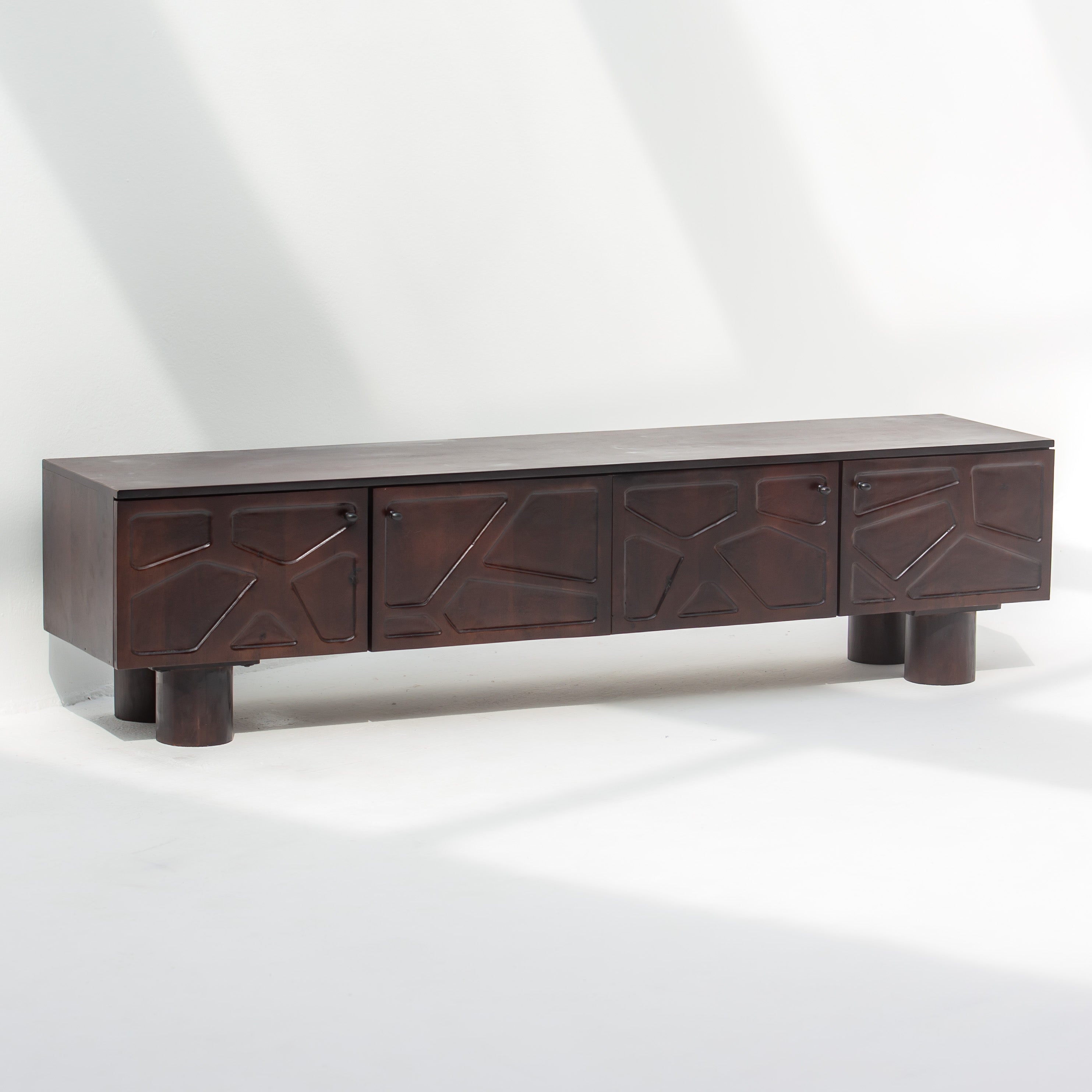 DANISH FOUR DOOR TV CONSOLE