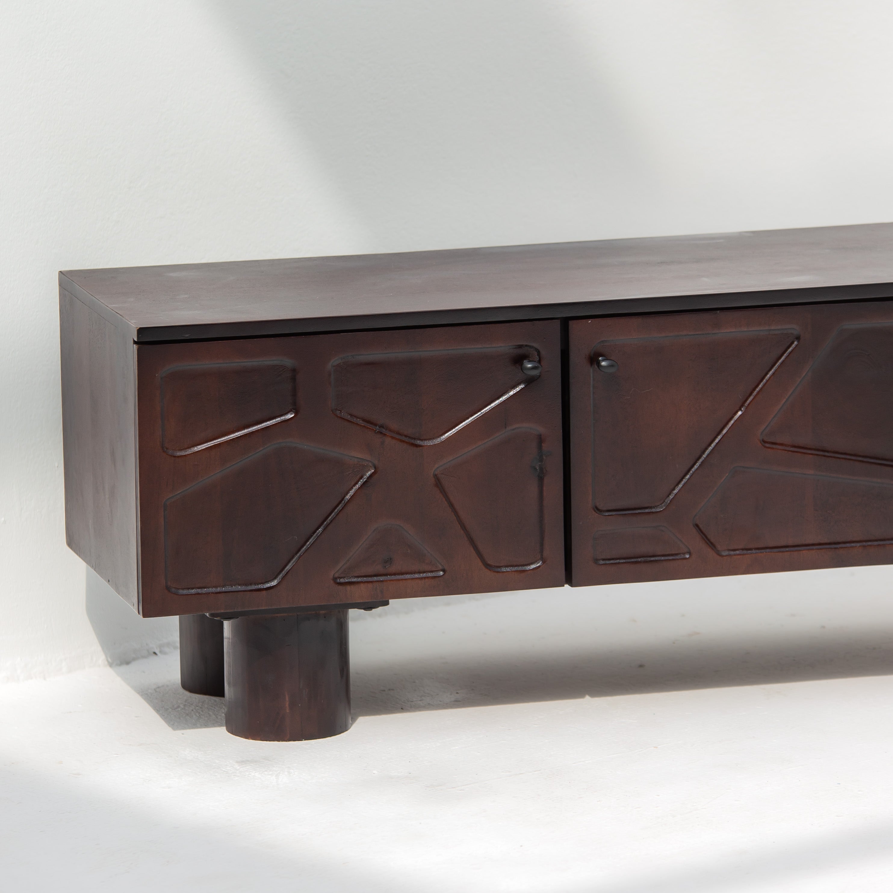 DANISH FOUR DOOR TV CONSOLE