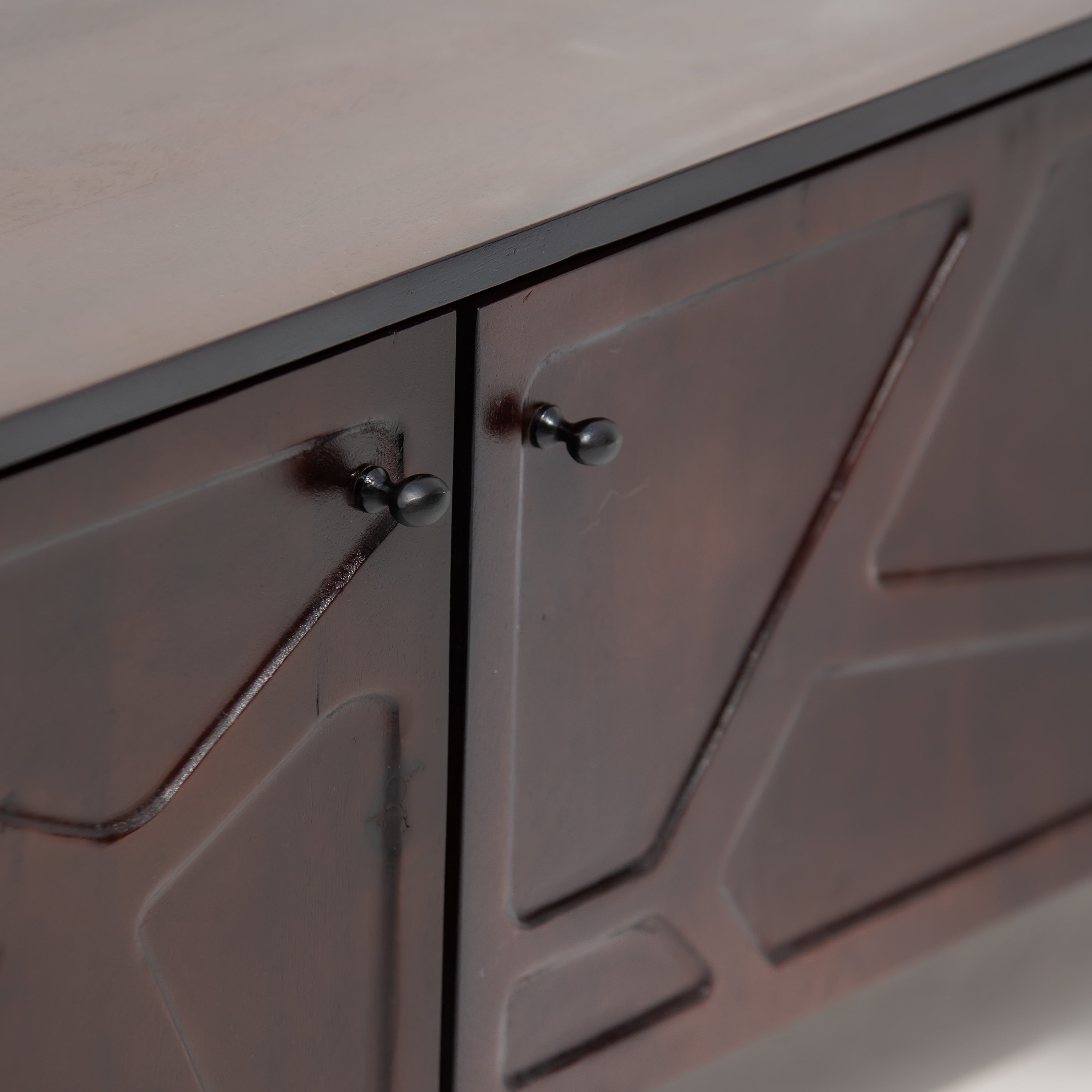 DANISH FOUR DOOR TV CONSOLE