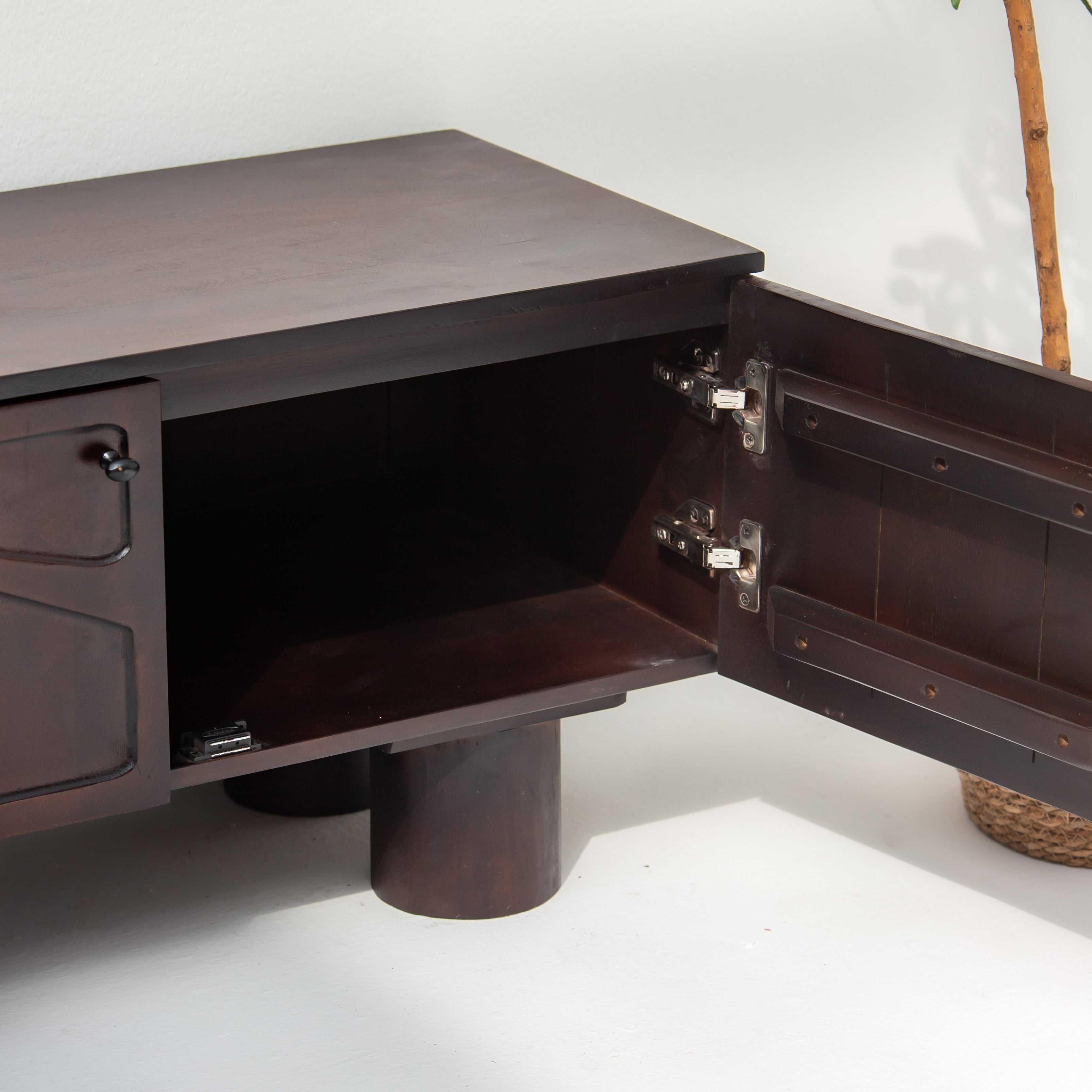 DANISH FOUR DOOR TV CONSOLE