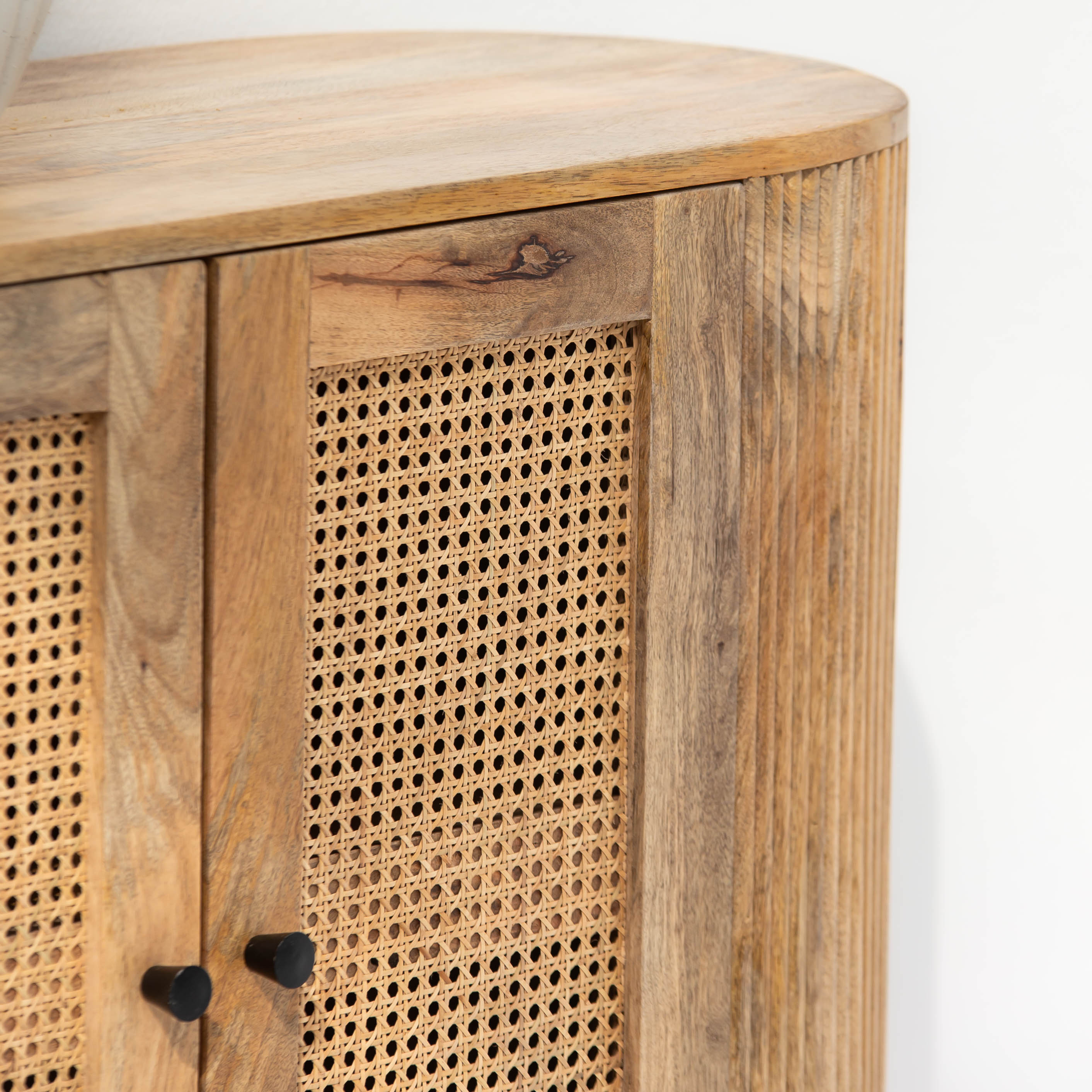 WINDSOR CANE DOOR SIDE BOARD