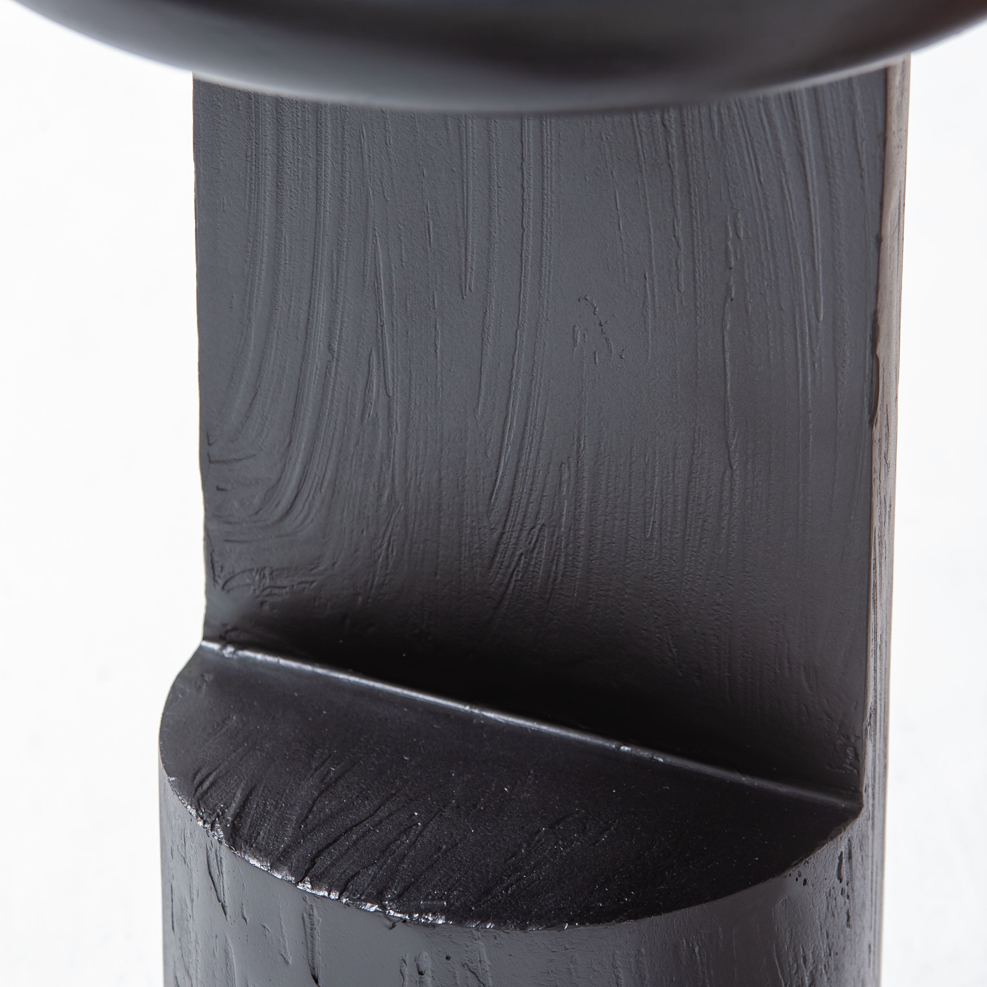 DANISH BLACK SIDE TABLE