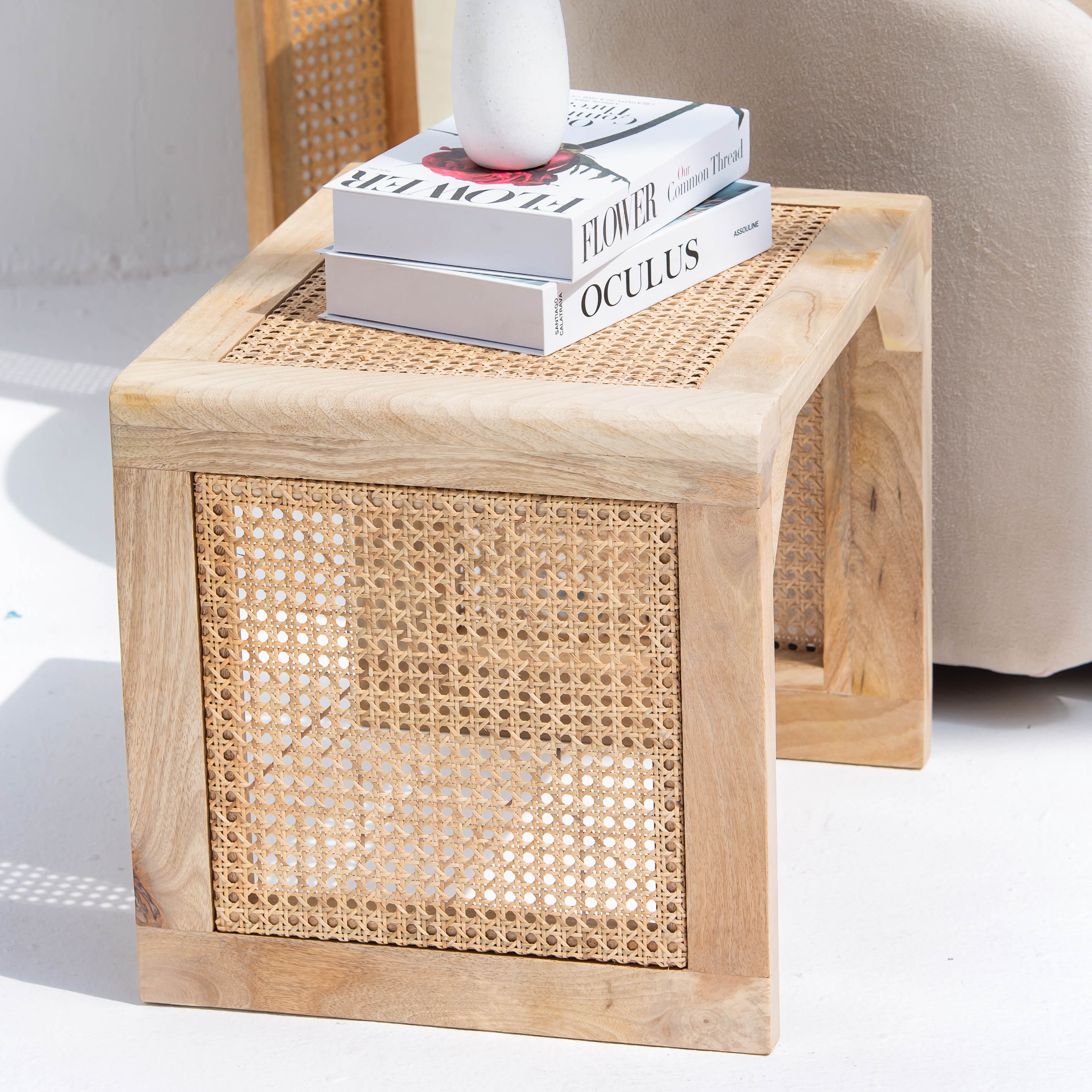CANOVIA CANE SIDE TABLE