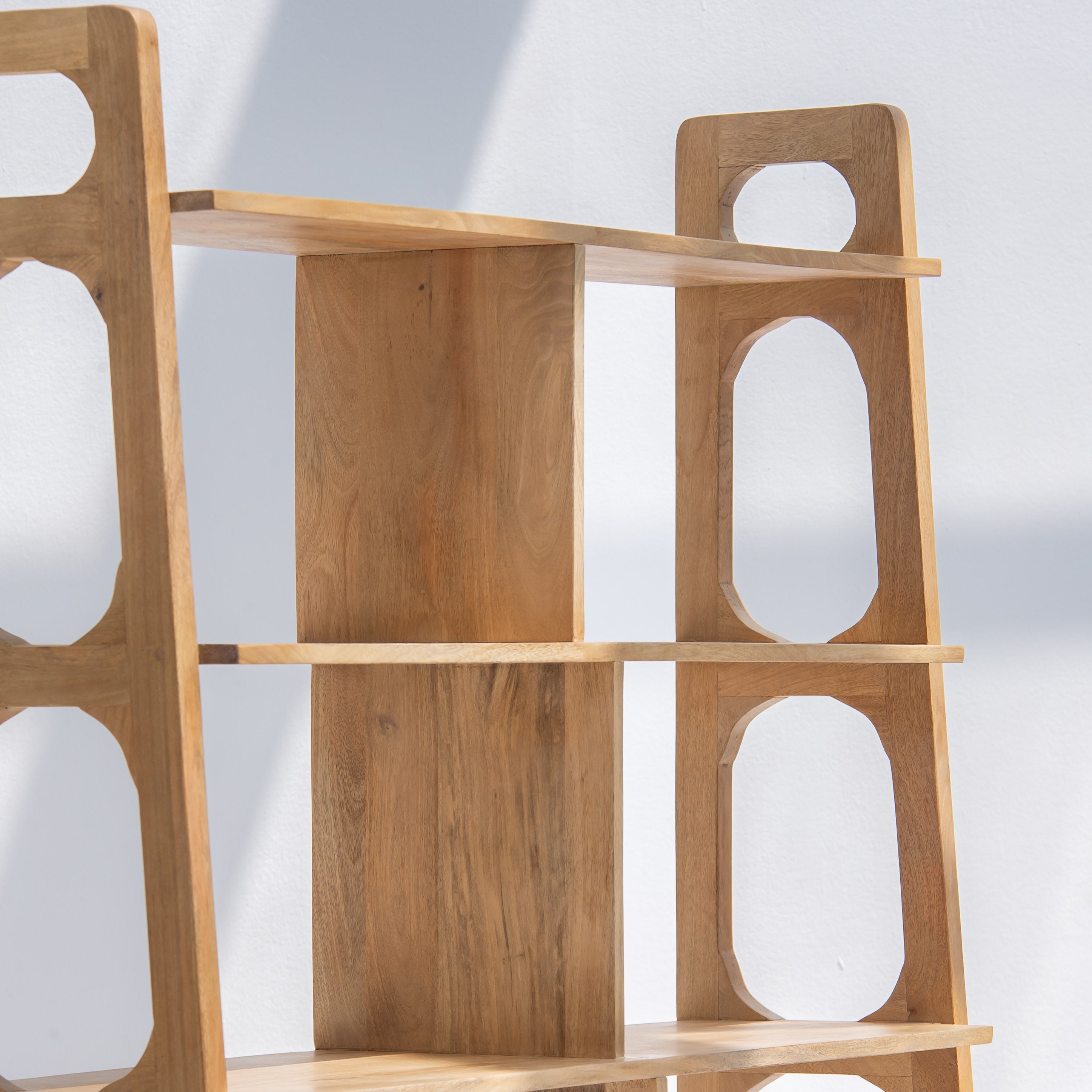 AUREVO WOODEN BOOKSHELF
