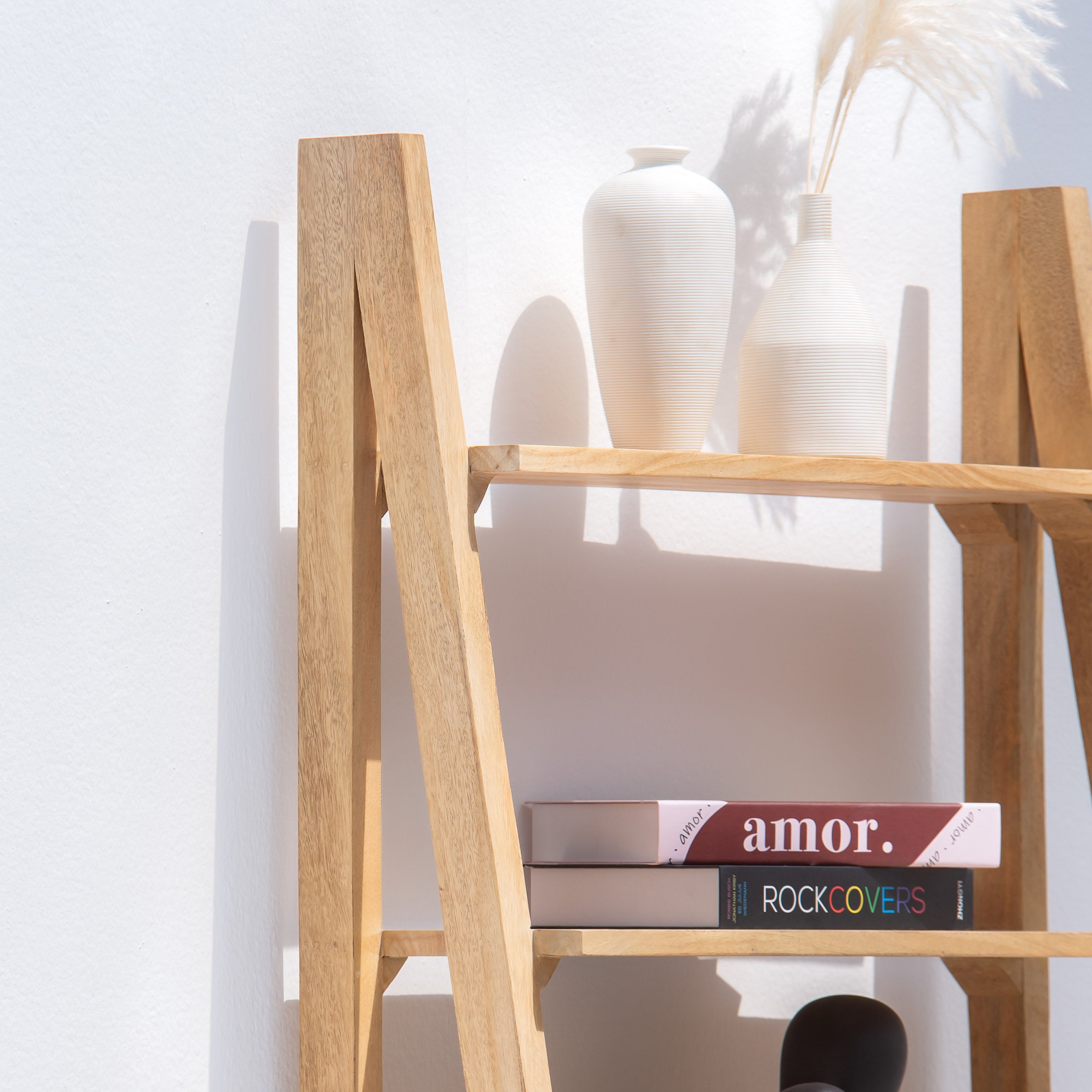 CANOVIA CANE WITH ONE DRAWER BOOKSELF