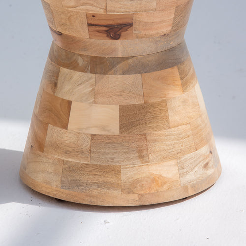 AUREVO WOODEN SIDE TABLE