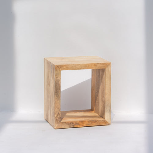AUREVO WOODEN SIDETABLE