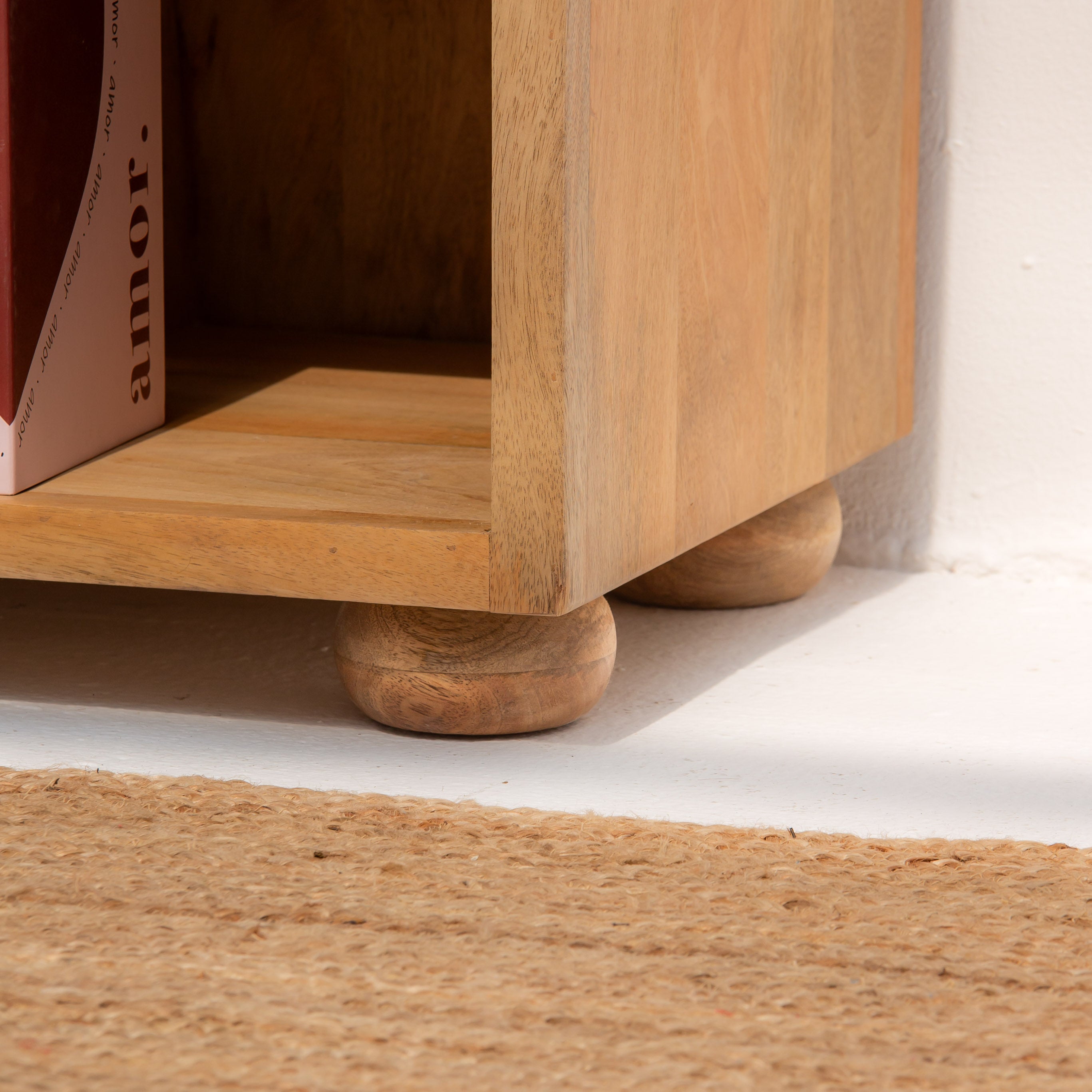 AUREVO WOODEN BOOKSHELF