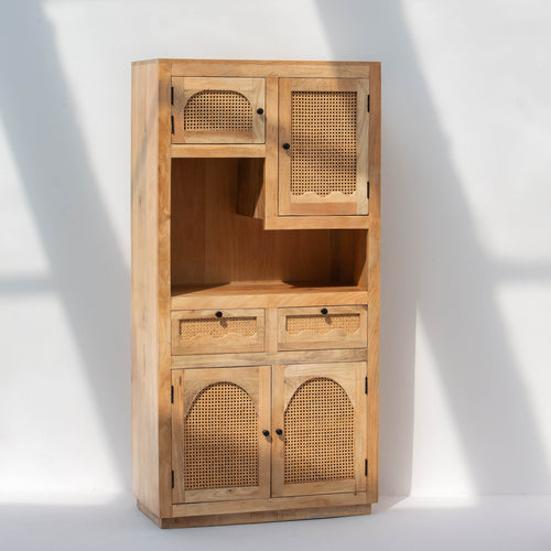 CANOVIA CANE KITCHEN CABINET