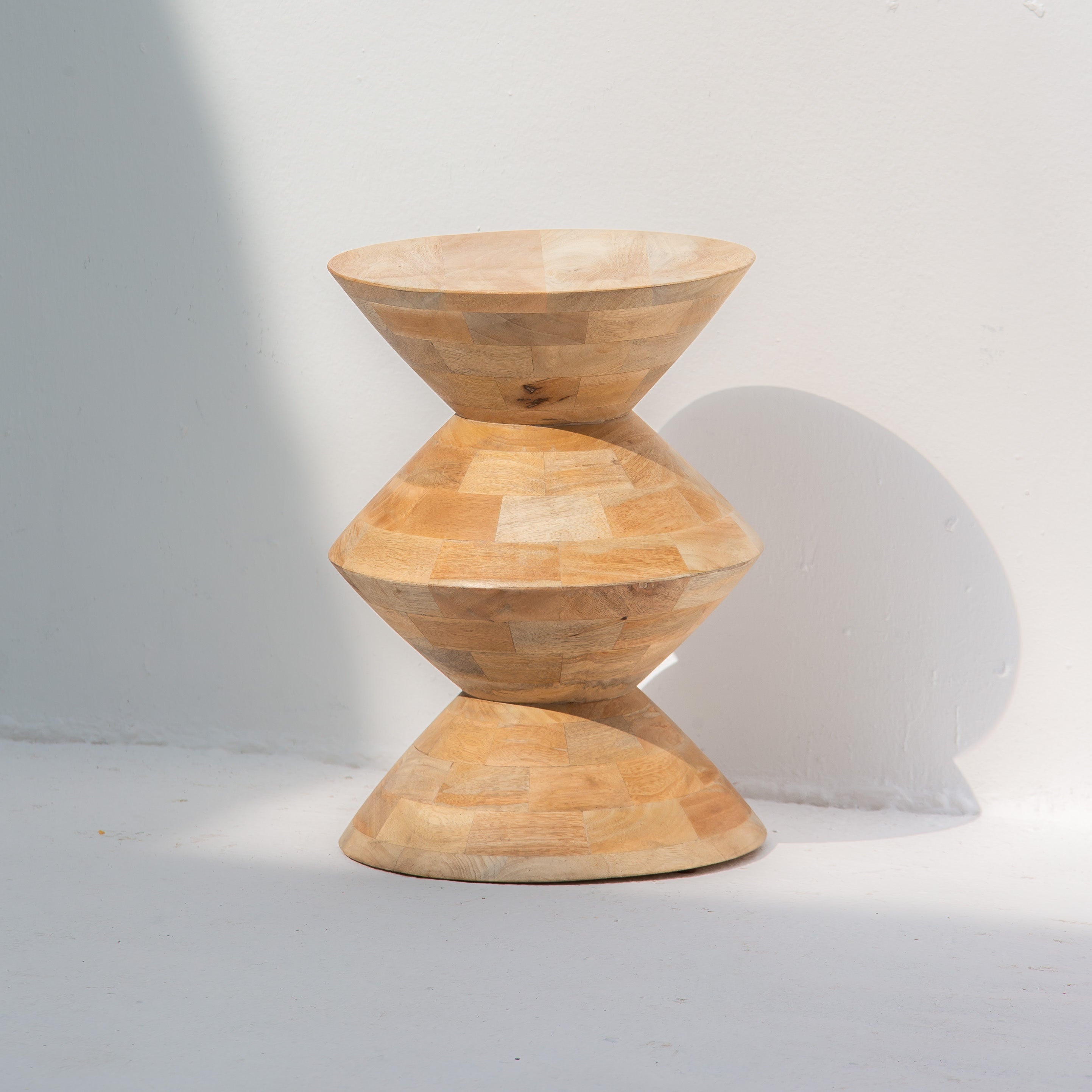 AUREVO WOODEN SIDE TABLE