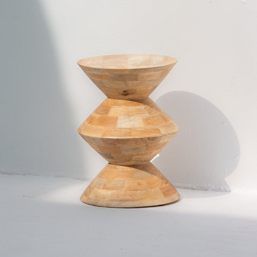 AUREVO WOODEN SIDE TABLE