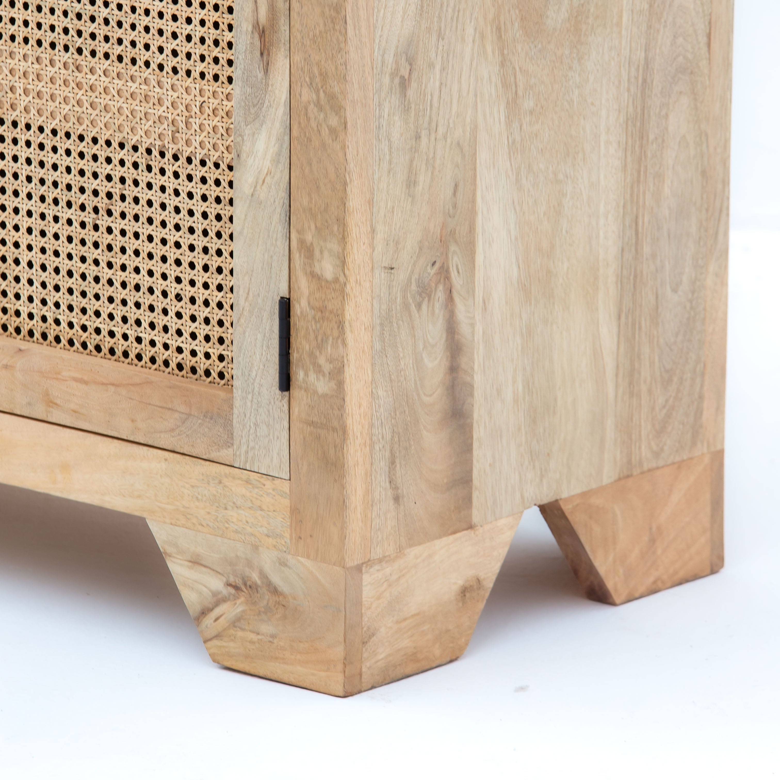 CANOVIA CANE FOUR DOOR FOUR DRAWER SIDEBOARD