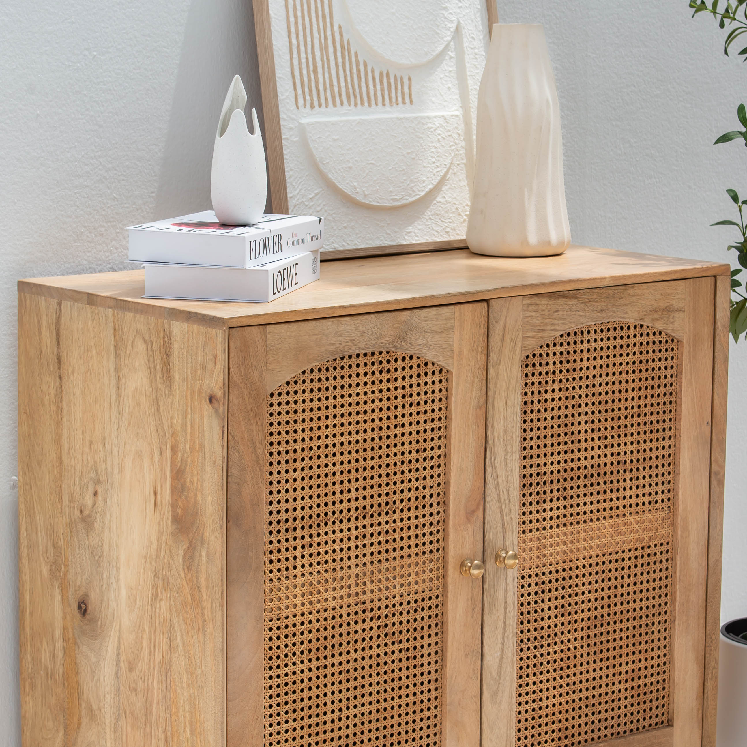 CANOVA RATTAN TWO DOOR SIDEBOARD