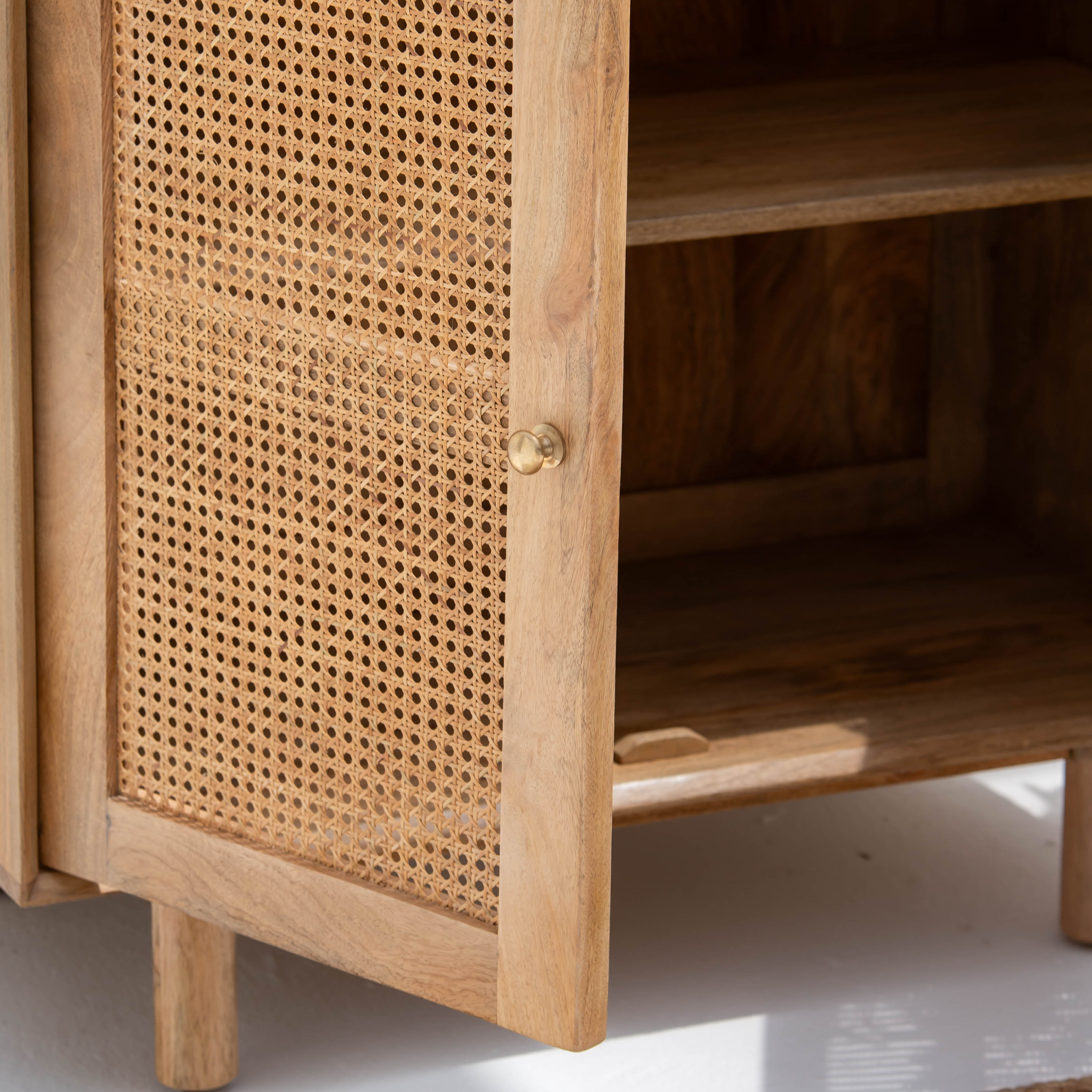 CANOVA RATTAN TWO DOOR SIDEBOARD