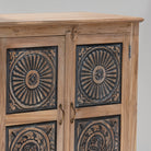 CHARLORE WOODEN TWO DOOR SIDEBOARD - Art and craft furniture 