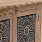 CHARLORE WOODEN TWO DOOR SIDEBOARD - Art and craft furniture 
