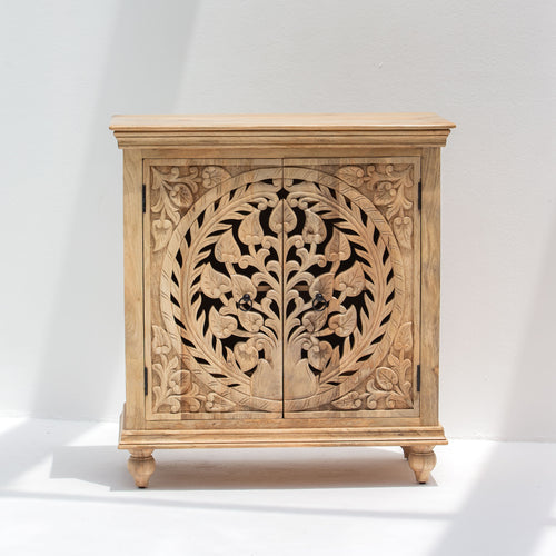 CALVIAN CARVING TWO DOOR SIDEBOARD