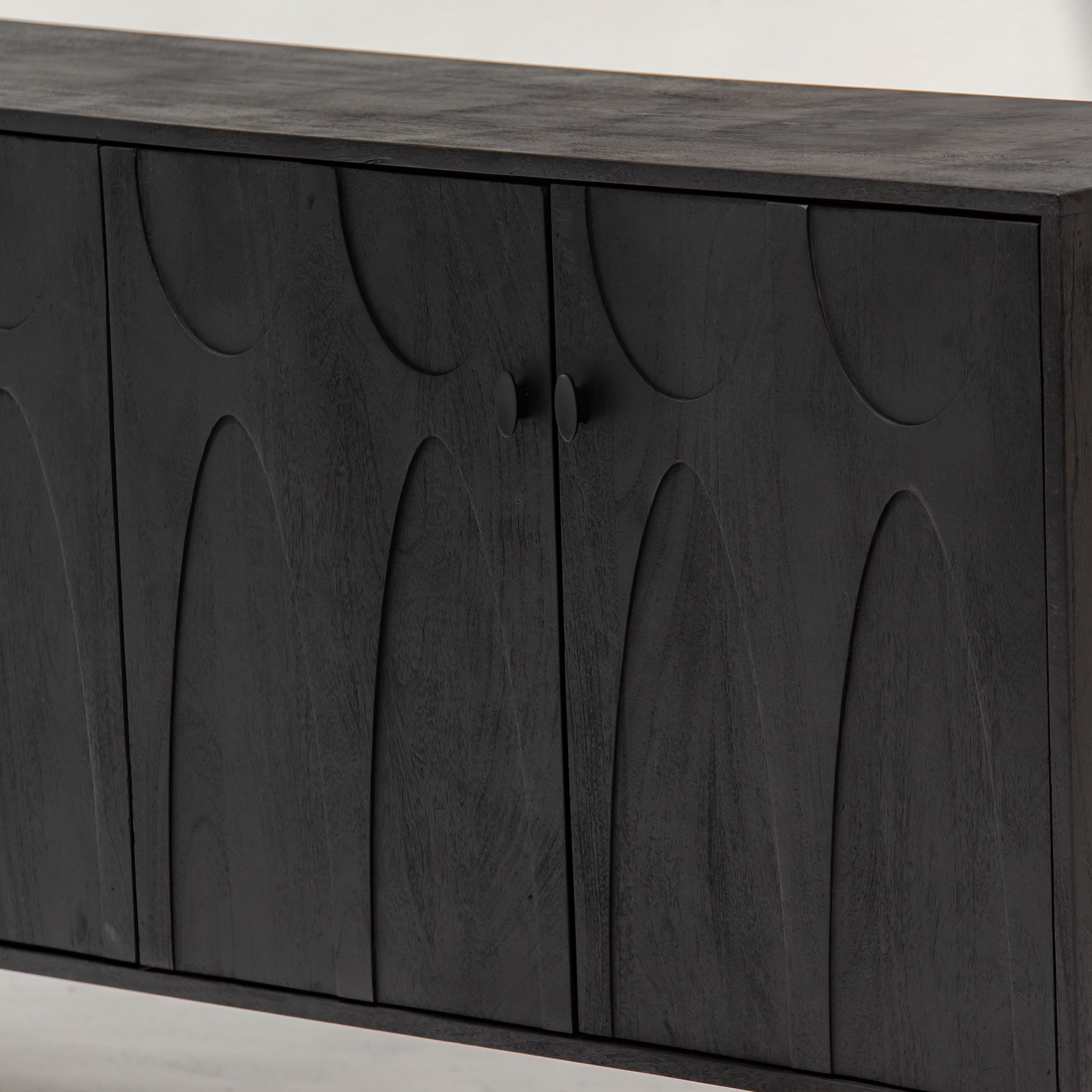 VERVE WOODEN FOUR DOOR SIDEBOARD