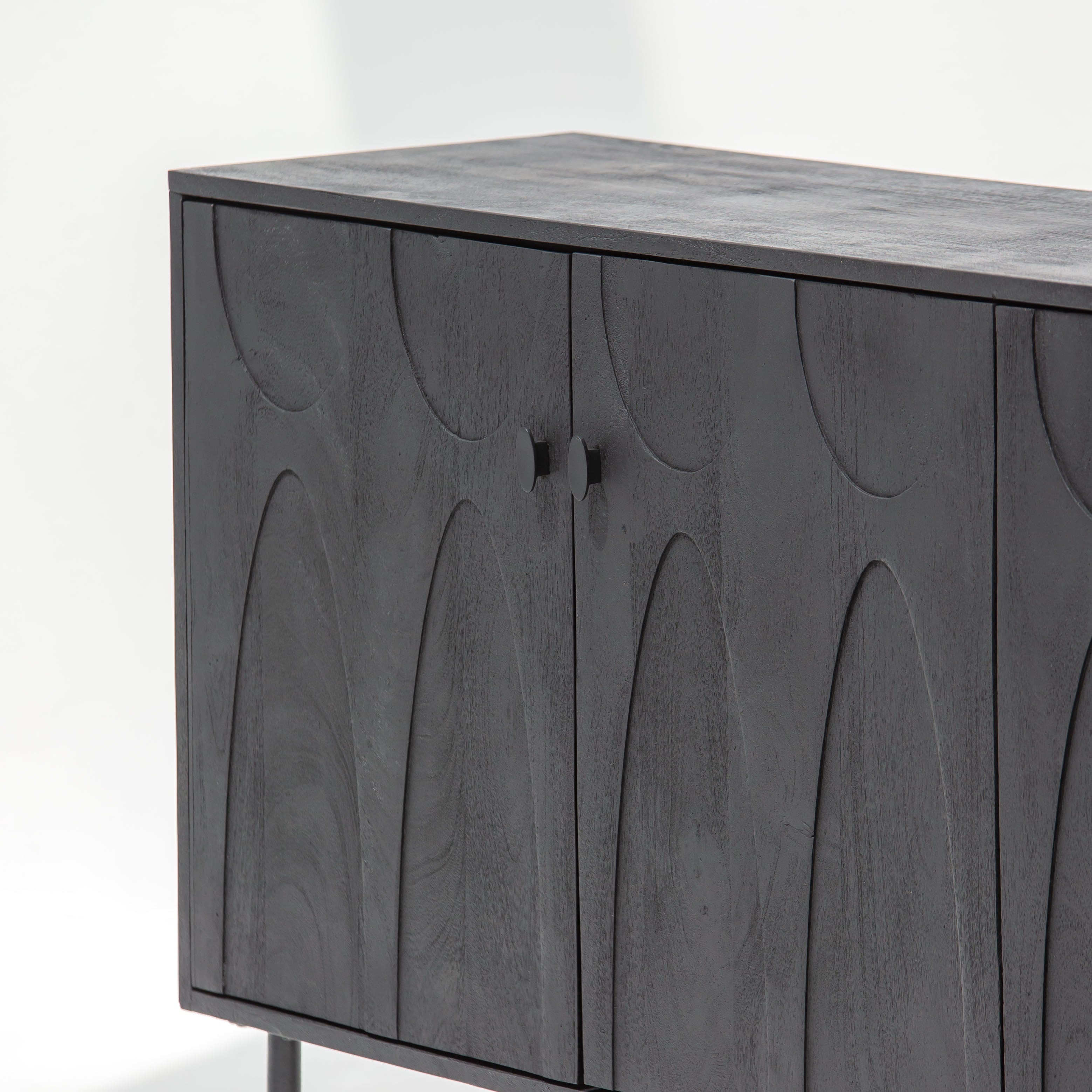 VERVE WOODEN FOUR DOOR SIDEBOARD