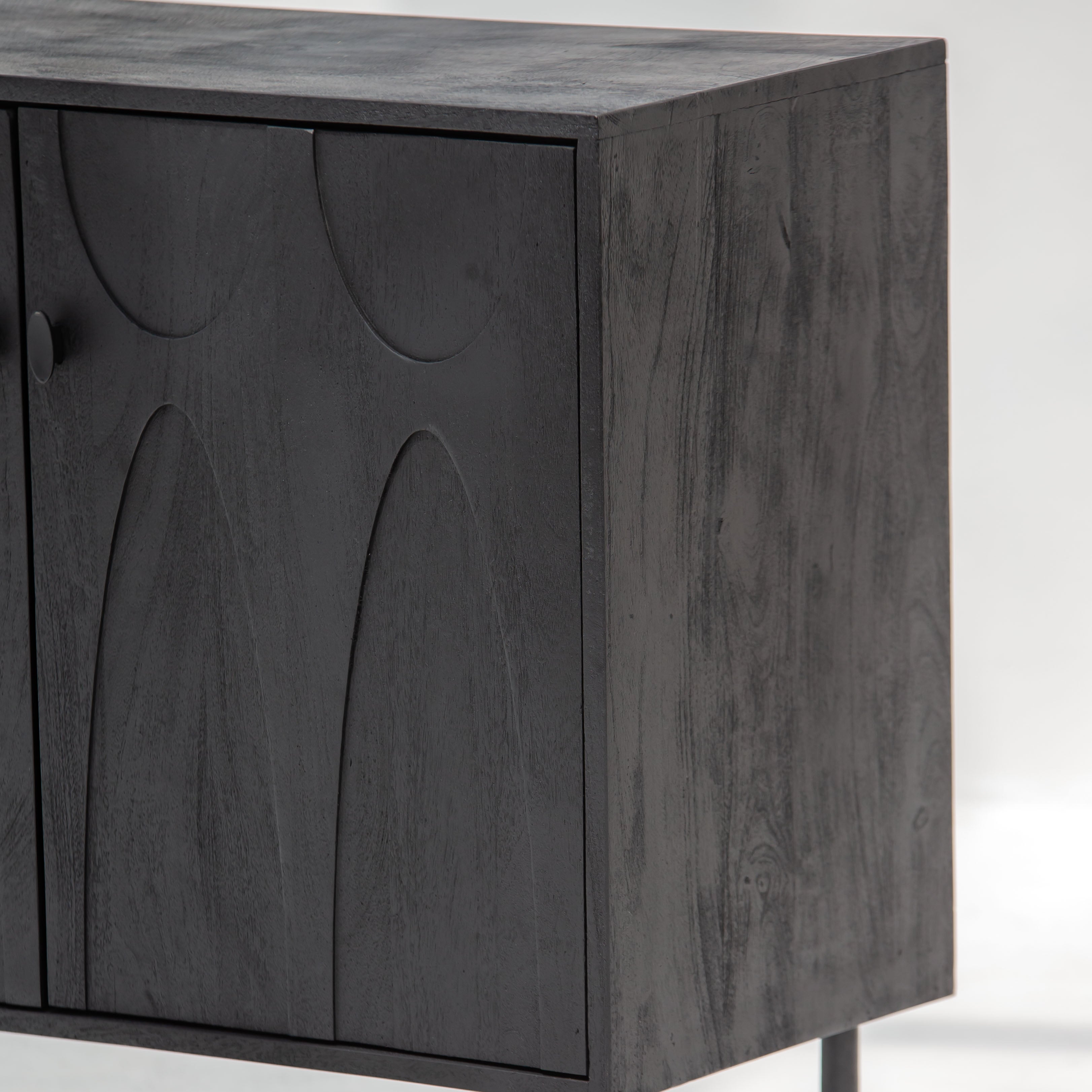 VERVE WOODEN FOUR DOOR SIDEBOARD