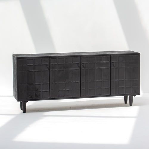 NUVOR WOODEN FOUR DOOR SIDEBOARD