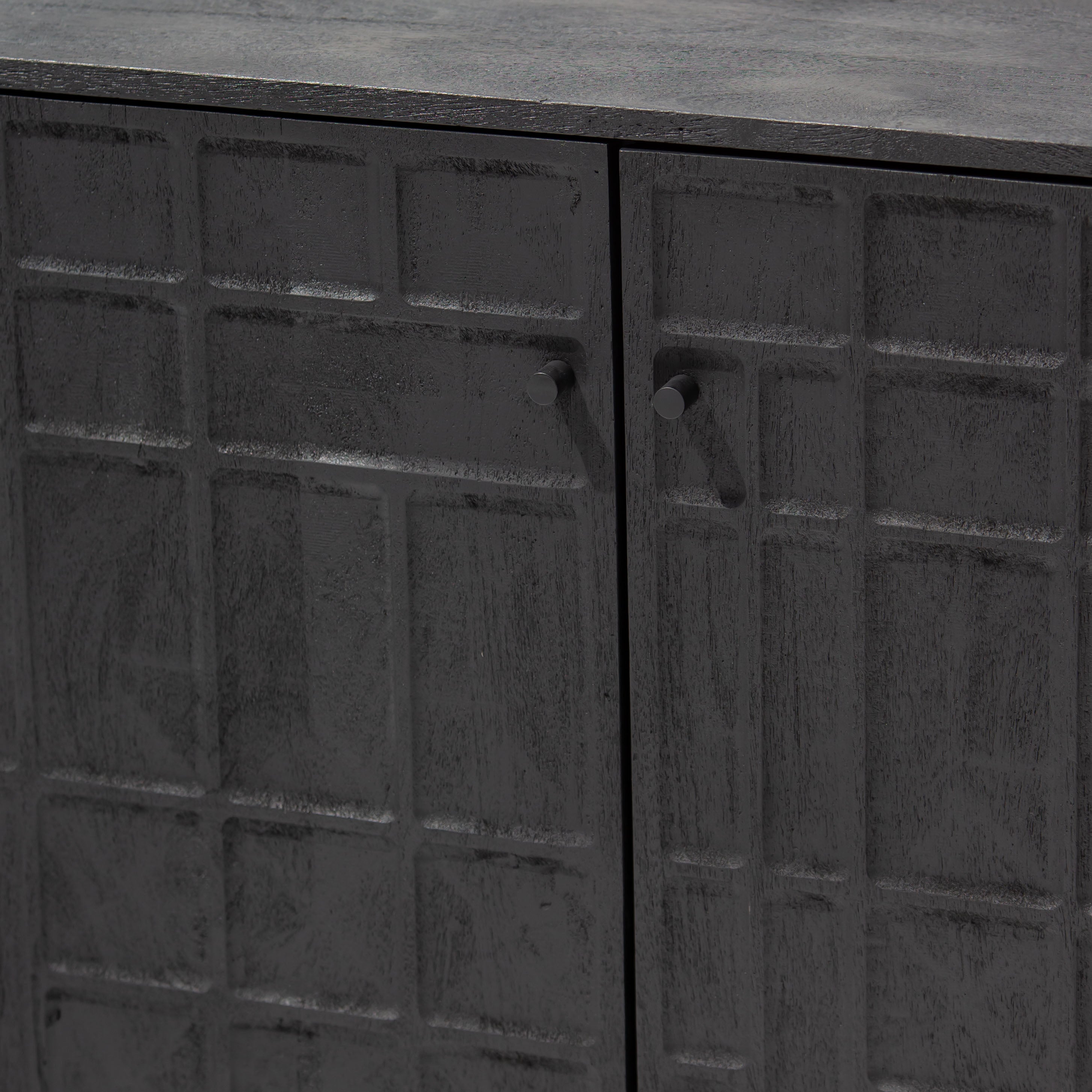 NUVOR WOODEN FOUR DOOR SIDEBOARD