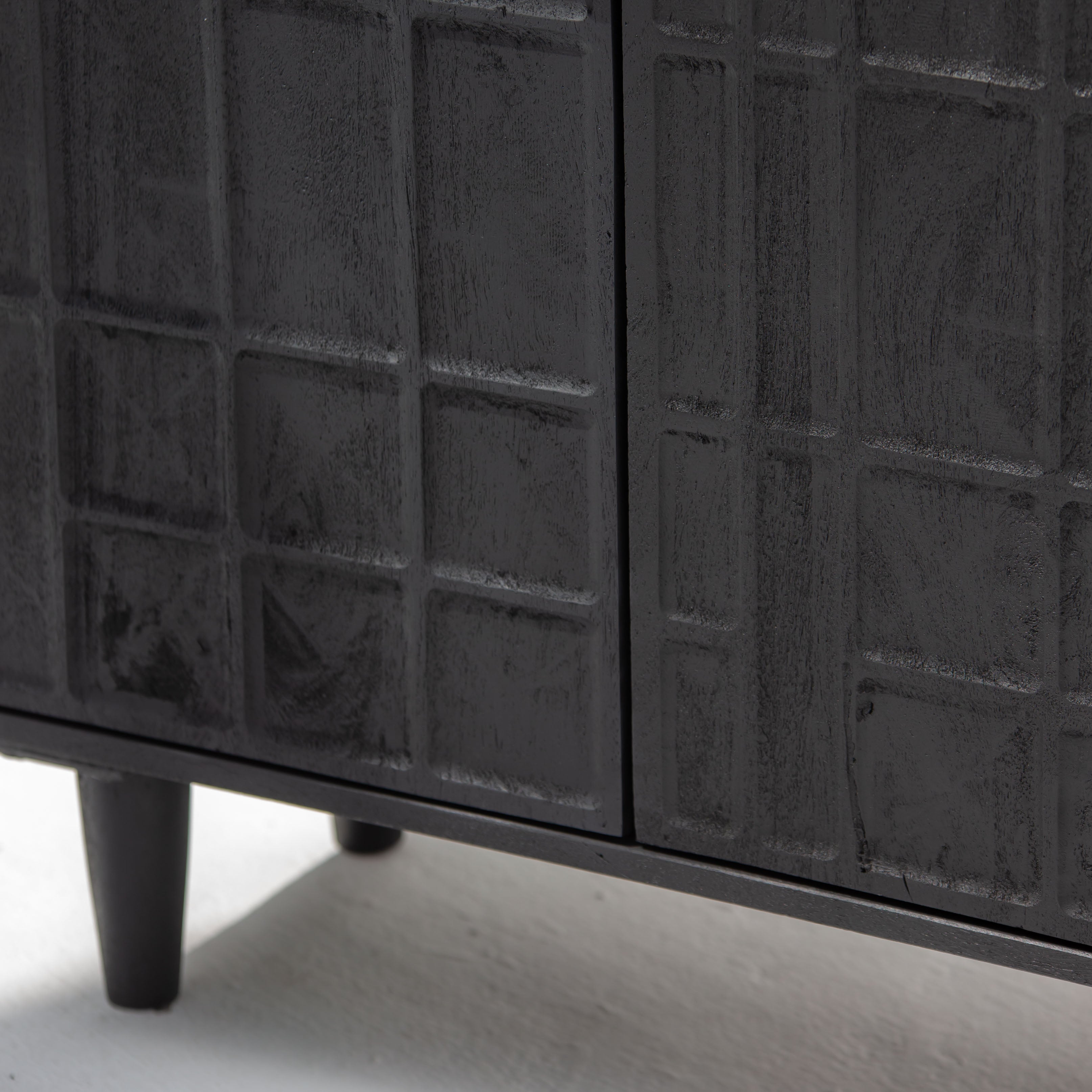 NUVOR WOODEN FOUR DOOR SIDEBOARD