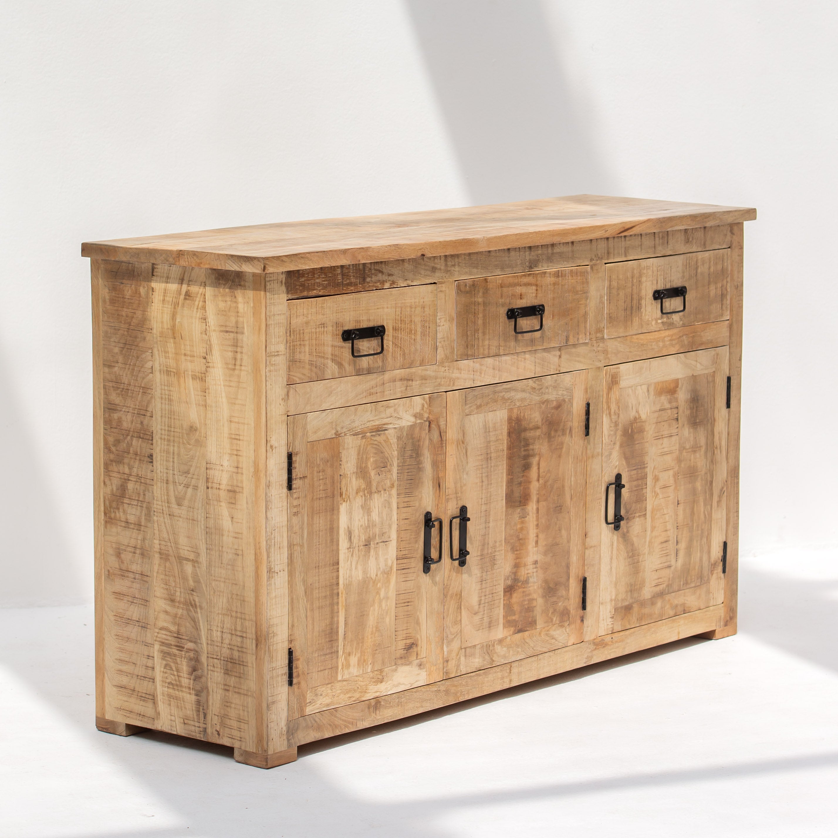 MANGOEDGE THREE DRAWER THREE DOOR SIDEBOARD