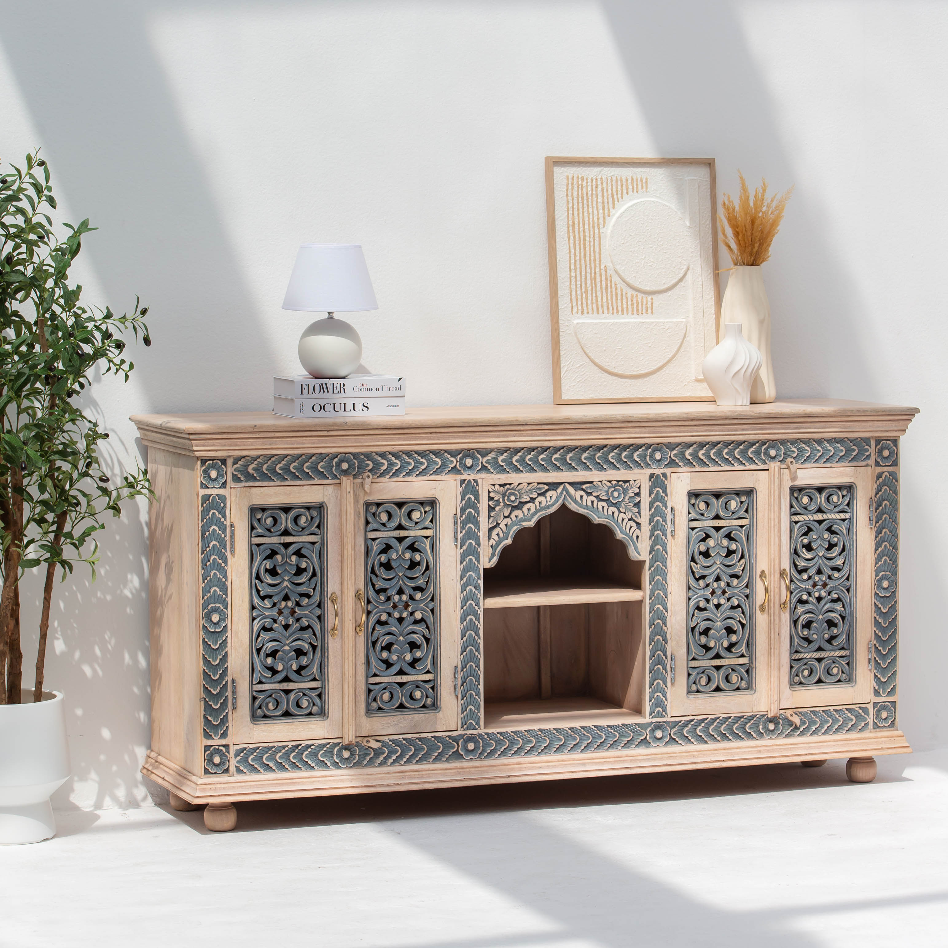 CHARLORE WOODEN SIDEBOARD