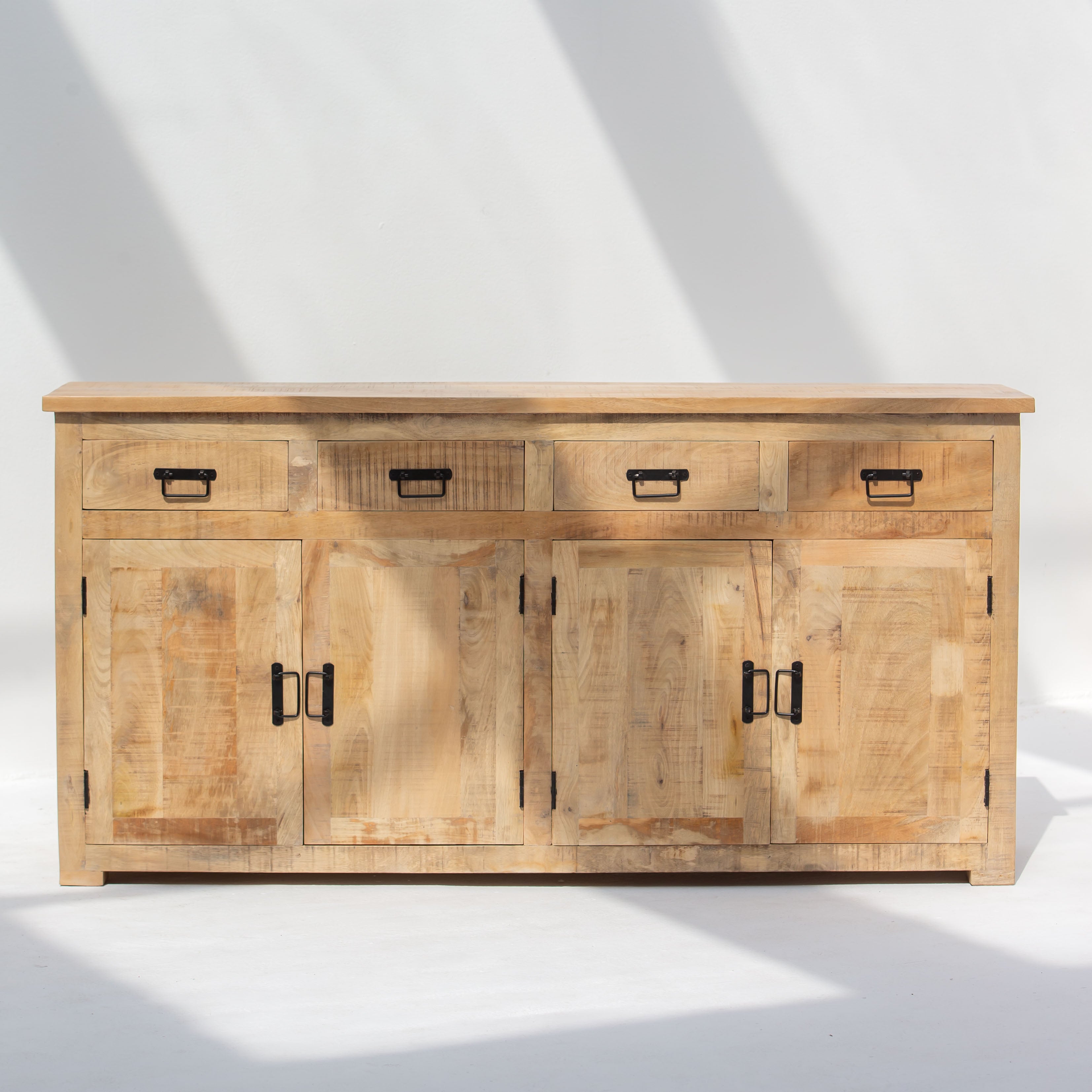 MANGOEDGE FOUR DRAWER FOUR DOOR SIDEBOARD